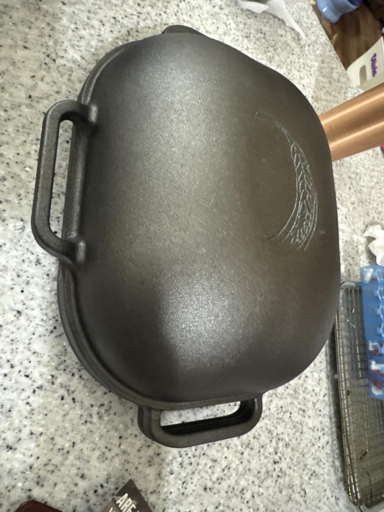 Challenger Bread Pan Cast Iron Loaf Pan with Lid for Artisan Sourdough and Homemade Bread Baking, Pre-Seasoned, Heavy Duty, Oven Safe, Made in USA customer photo 2