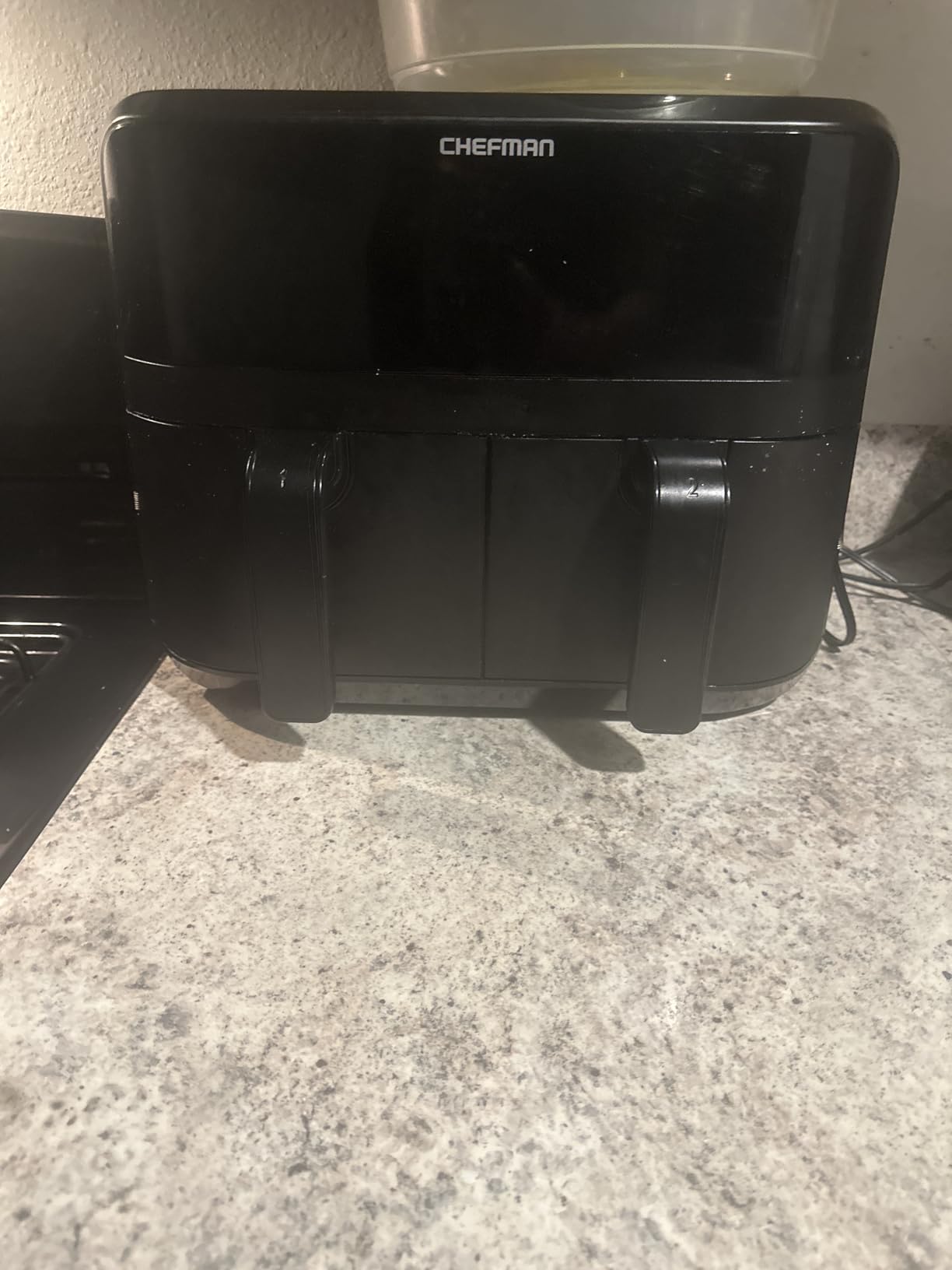 Chefman TurboFry Touch Dual Air Fryer, Double Basket Capacity, One-Touch Digital Controls And Shake Reminder customer photo 1