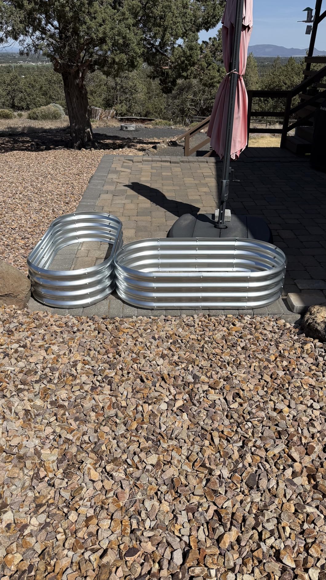 Land Guard Galvanized Raised Garden Bed Kit, Galvanized Planter Garden Boxes Outdoor, Oval Large Metal Raised Garden Beds for Vegetables customer photo 2