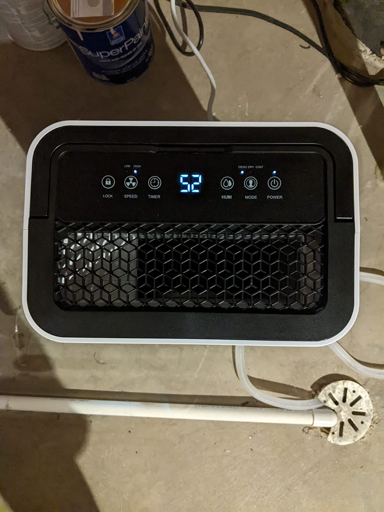 50 Pints Dehumidifier for Basement with Drain Hose - Quiet Smart Operation with 3 Modes, 24HR Timer - Ideal for Home Bedroom, Bathroom, Small to Large Rooms customer photo 2