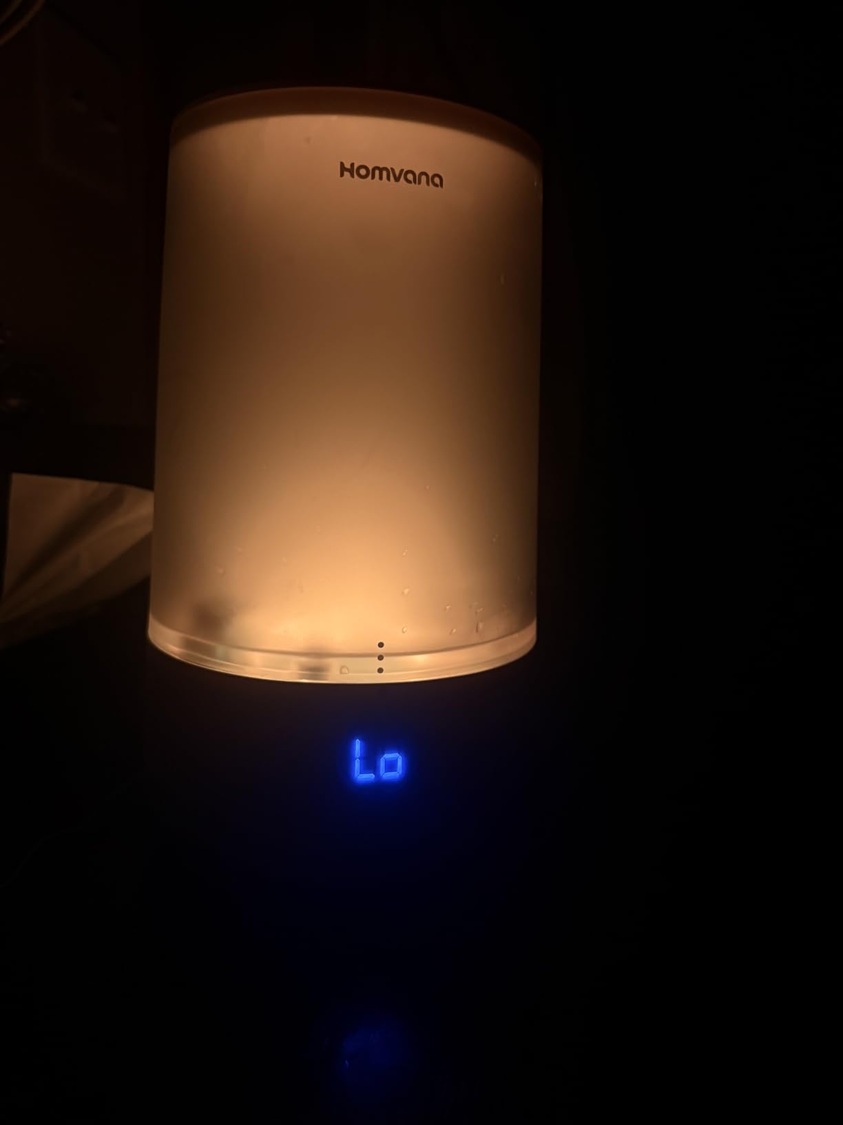 Homvana Humidifiers for Bedroom Home, 3.6 L Cool Mist Top-Fill 34H Super Long Time, Quiet 23dB, Baby Humidifier, Oil Diffuser for Large Room, House, Plant, Nursery, Office, BPA FREE, Ultrasonic (Grey) customer photo 1