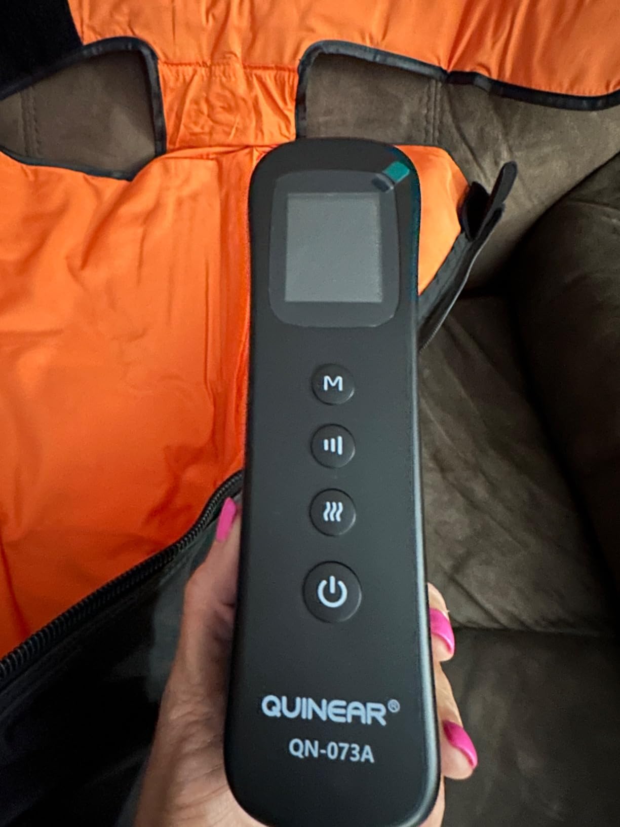 QUINEAR Leg Massager, 3-in-1 Foot Calf & Thigh Massager with Heat and Compression Therapy, Leg Massage Boots for Pain Relief, FSA-HSA Eligible customer photo 2