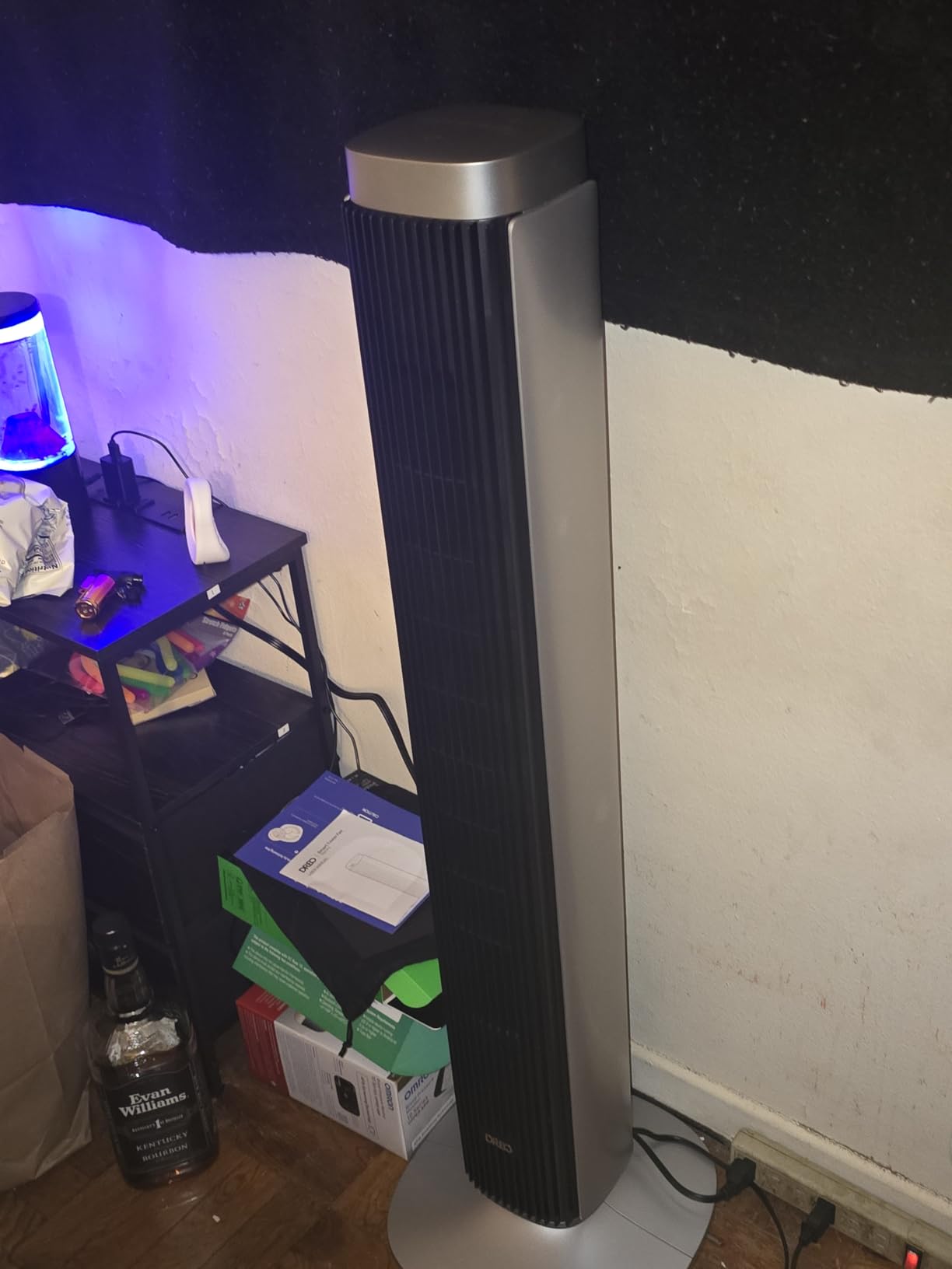 DREO Tower Fan for Bedroom, Standing Oscillating Fan with 40ft Far Airflow, 20dB Quiet, 12 Speeds, 28ft/s Velocity, Smart Control, DC Motor, 42 inch, 90-degree Oscillation, 4 Modes, 12H Timer, Pilot Pro S customer photo 2