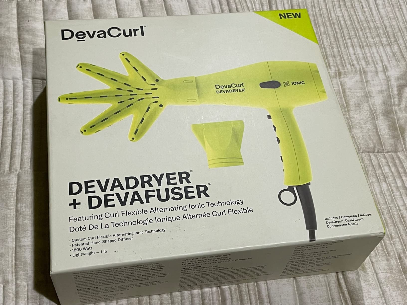 DevaCurl DevaDryer + DevaFuser Featuring Curl Flexible Alternating Ionic Technology customer photo 1