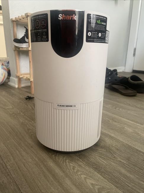 Shark Air Purifier for Home Large Room, Clean Sense Technology, HEPA Air Filter, 1000 Sq Ft, Kitchen, Filters Smoke, Captures 99.98% of Particles, Pet Dander, Pollutants, Dust, Allergens, HP201 customer photo 1