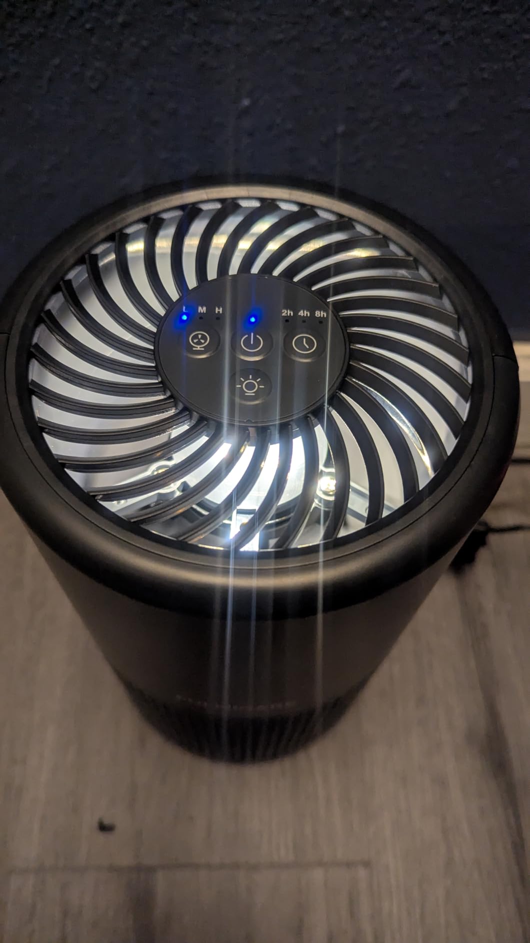 Air Purifiers for Bedroom, FULMINARE H13 True HEPA Air Filter, Quiet Air Cleaner With Night Light, Portable Small Air Purifier for Home, Office, Living Room customer photo 1