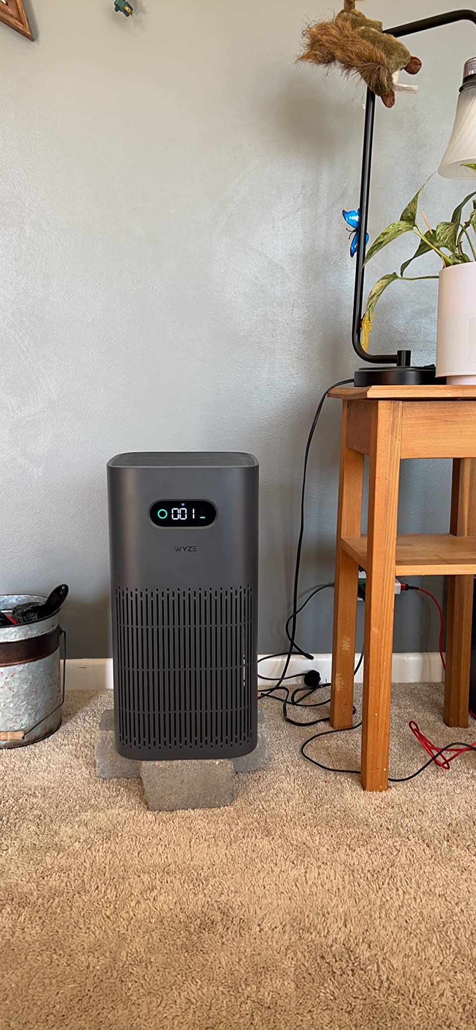 Wyze Air Purifier with Formaldehyde Filter (Premium), HEPA 13, Elimination of common pollutants, Remove formaldehyde, Odors, Smoke, Pollen, Dust customer photo 2
