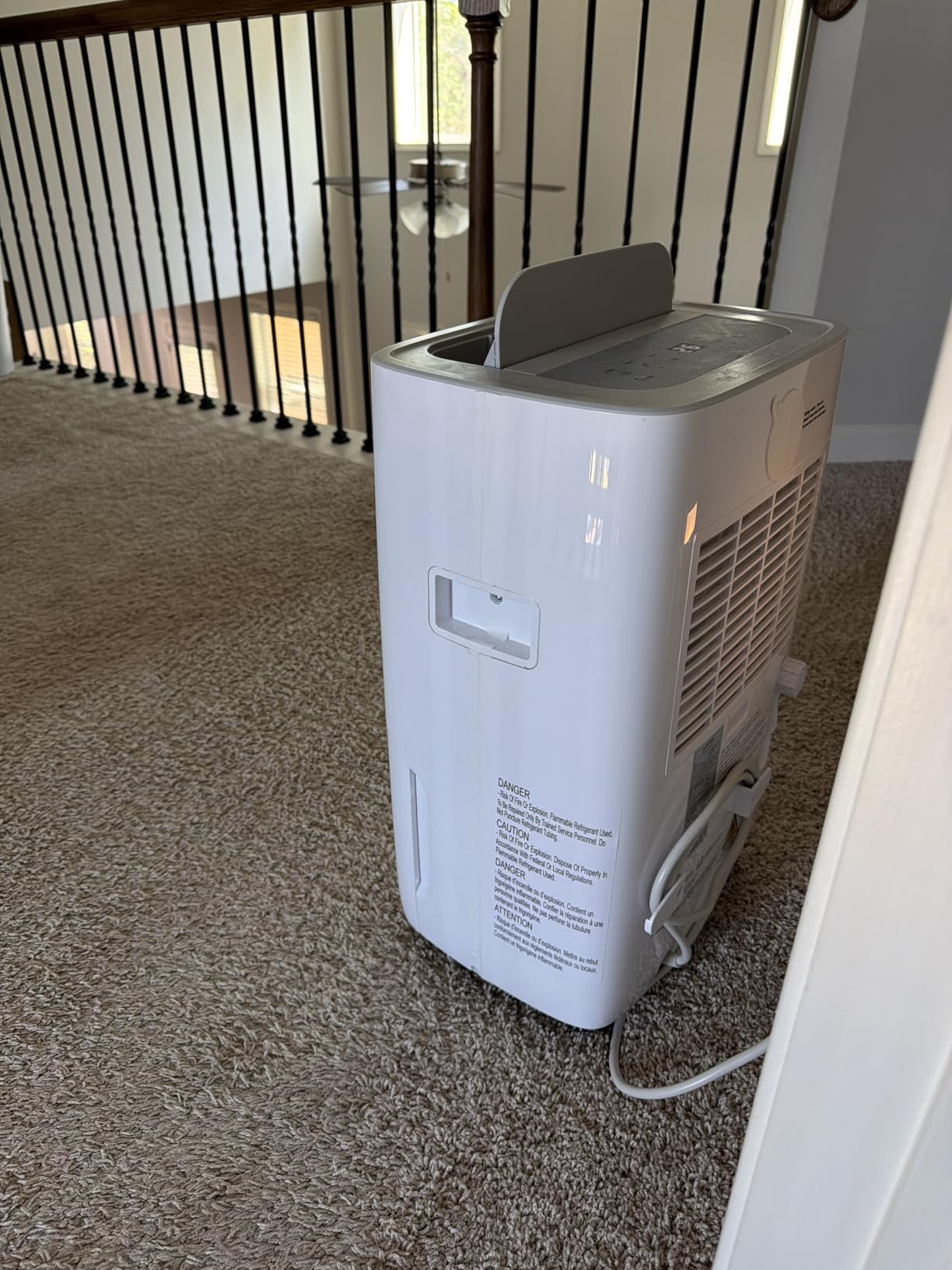 Waykar 80 Pints Energy Star Most Efficient Dehumidifier for up to 5,000 Sq. Ft. for Home, Basement and Large Room with Drain Hose and Water Tank customer photo 2