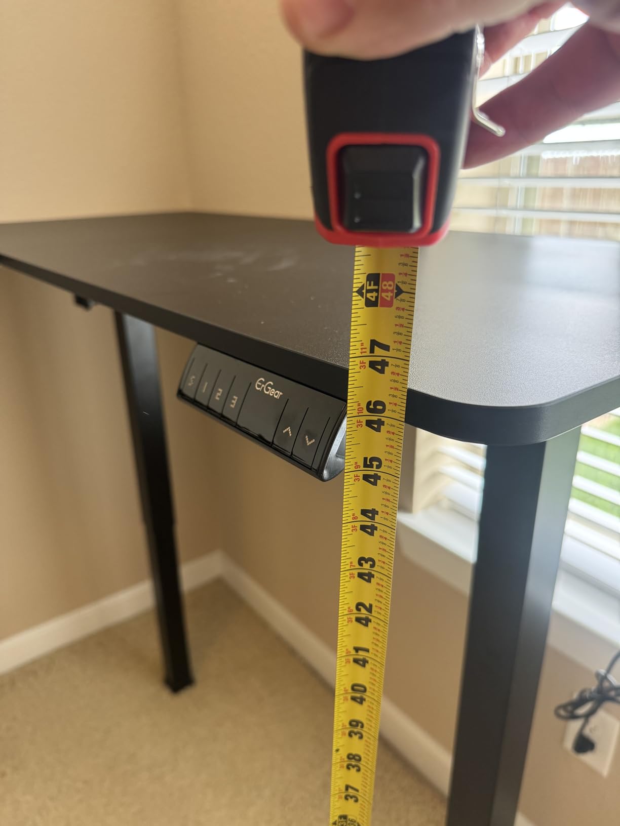 ErGear L Shaped Standing Desk, 63
