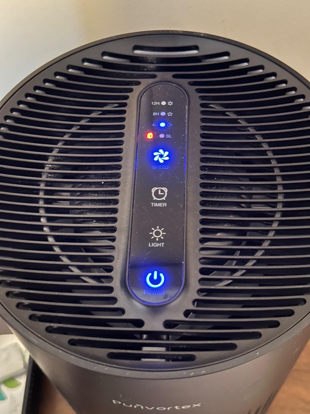 Purivortex Air Purifiers for Bedroom, Quiet Air Purifier with HEPA Filter for Pollen, Smoke, Dust, Pet Dander, Odor, Hair, Ozone Free, Covers Up to 880 Sq Ft, PX500 Black customer photo 2