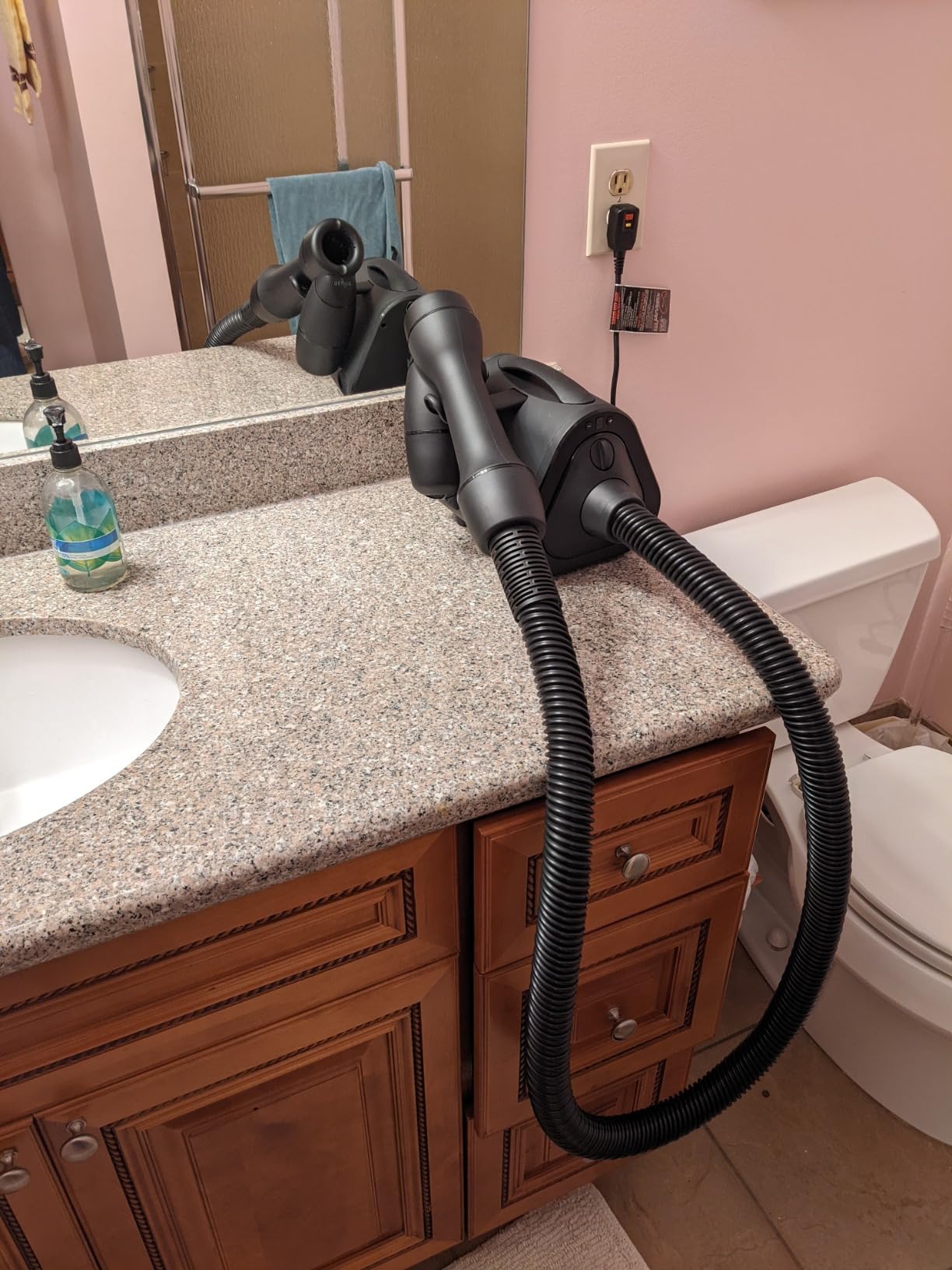 RevAir Reverse-Air Hair Dryer - Innovative Quick-Drying Hair Dryer for Curly, Wavy & Straight Hair - Revolutionary Reverse Blow Dryer customer photo 1
