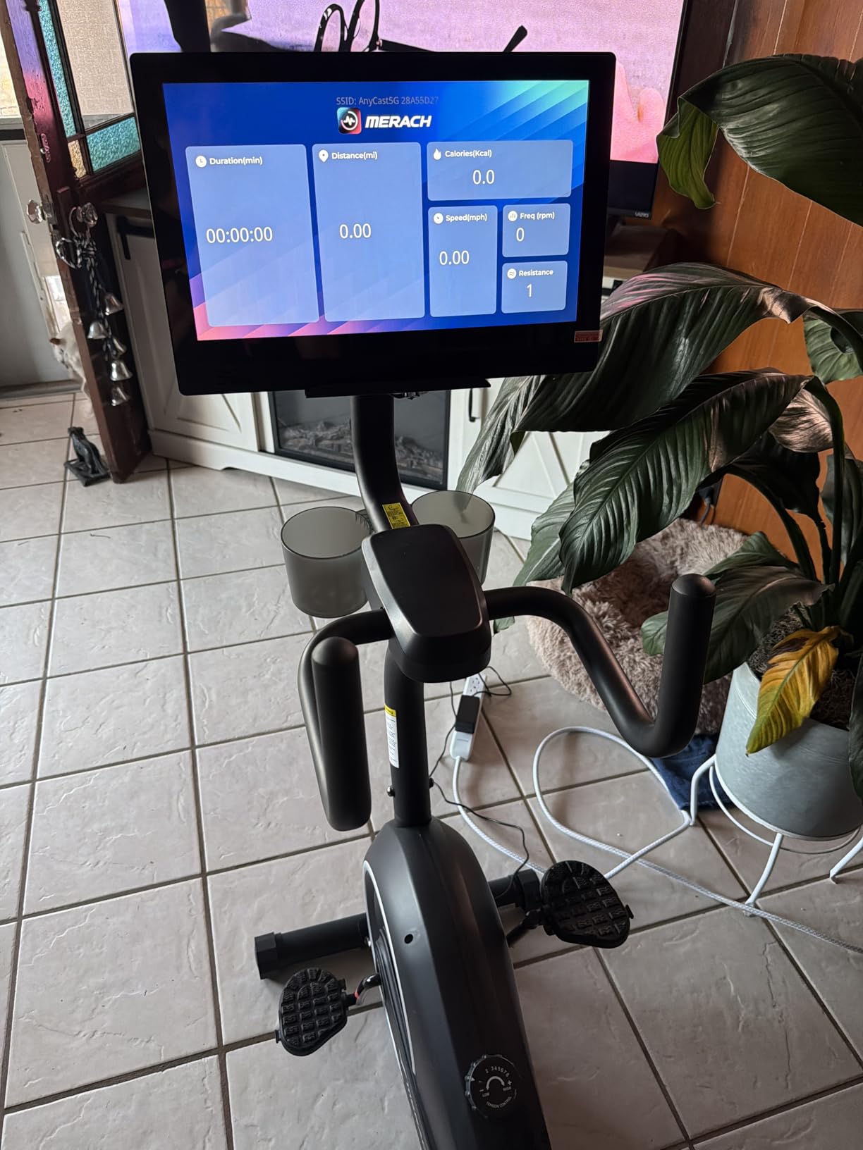 MERACH Recumbent Exercise Bikes for Home with Smart Bluetooth Equipment Exercise Bikes App, LCD, Heart Rate Handle Stationary Bikes for Home, Magnetic Recumbent Exercise Bike for Seniors Gym S08/S23 customer photo 2