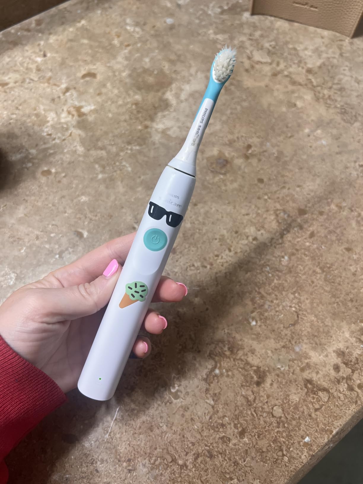 Philips Sonicare for Kids Design a Pet Edition, Corded Electric, HX3601 customer photo 2