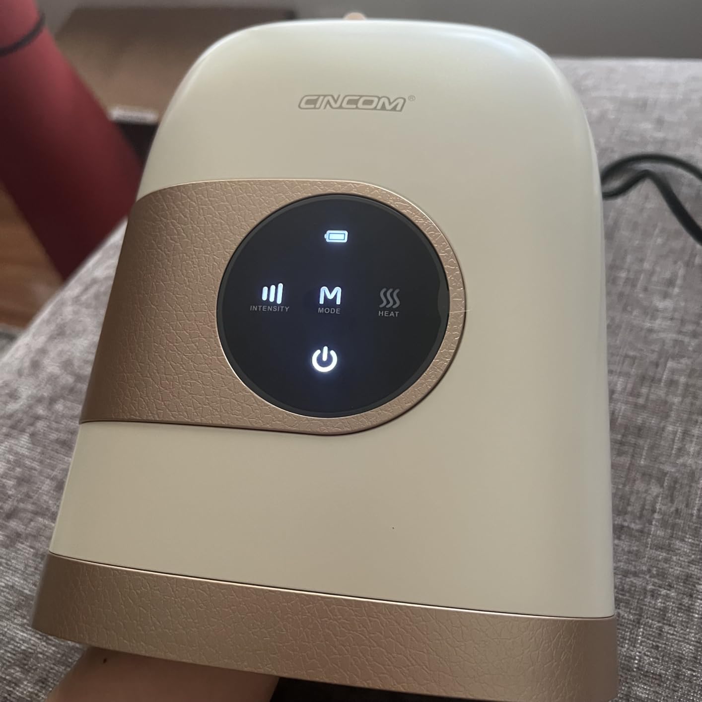 CINCOM Upgraded Hand Massager with Heat & Compression - Cordless & Rechargeable Hand Therapy Equipment for Arthritis and Carpal Tunnel Relief from Wrist to Fingers customer photo 2
