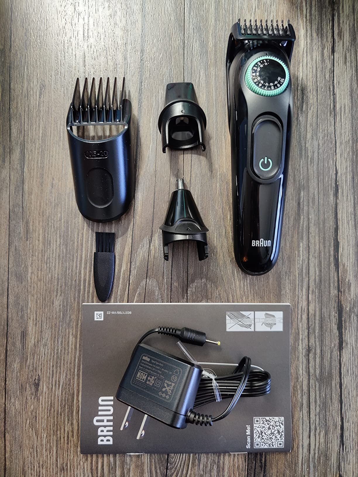 Braun All-In-One Style Kit Series 3 3450, 5-in-1 Trimmer for Men with Beard Trimmer, Ear & Nose Trimmer, Hair Clippers & More, Ultra-Sharp Blade, 40 Length Settings and Washable customer photo 2