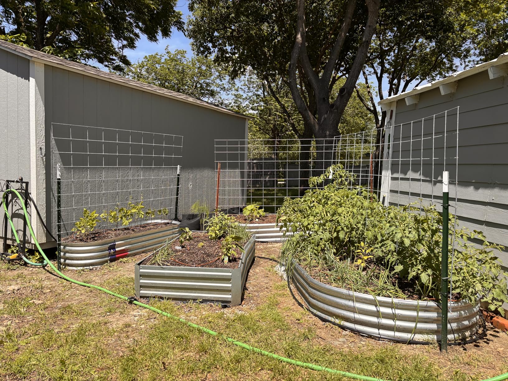 Utopia Home Galvanized Raised Garden Bed Kit 4x2x1ft, Planter Box Raised Garden Beds Outdoor, Easy Assembly Metal Raised Bed for Gardening Vegetables, Fruits, Flowers - Pack of 01 - Silver customer photo 1