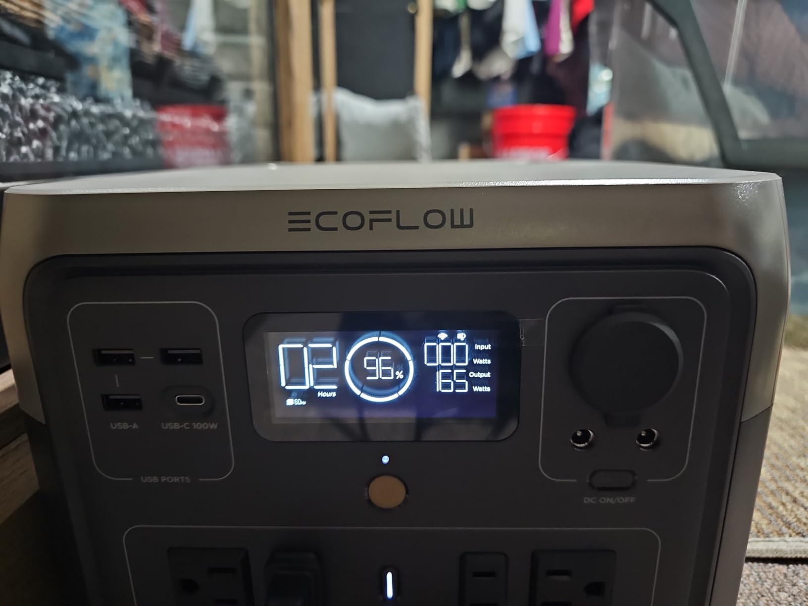 EF ECOFLOW River 2 Max 500 Solar Generator 499Wh Long-Life LiFePO4 Portable Power Station & 160W Solar Panel for Home Backup Power, Camping & RVs customer photo 1
