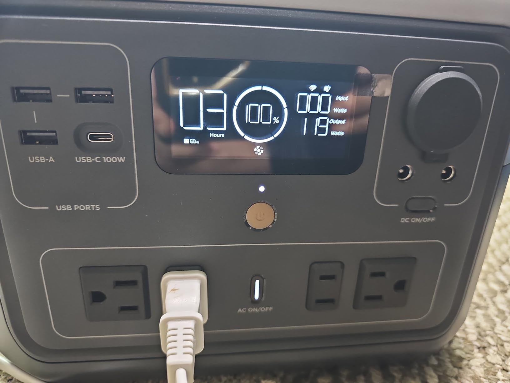 EF ECOFLOW River 2 Max 500 Solar Generator 499Wh Long-Life LiFePO4 Portable Power Station & 160W Solar Panel for Home Backup Power, Camping & RVs customer photo 2