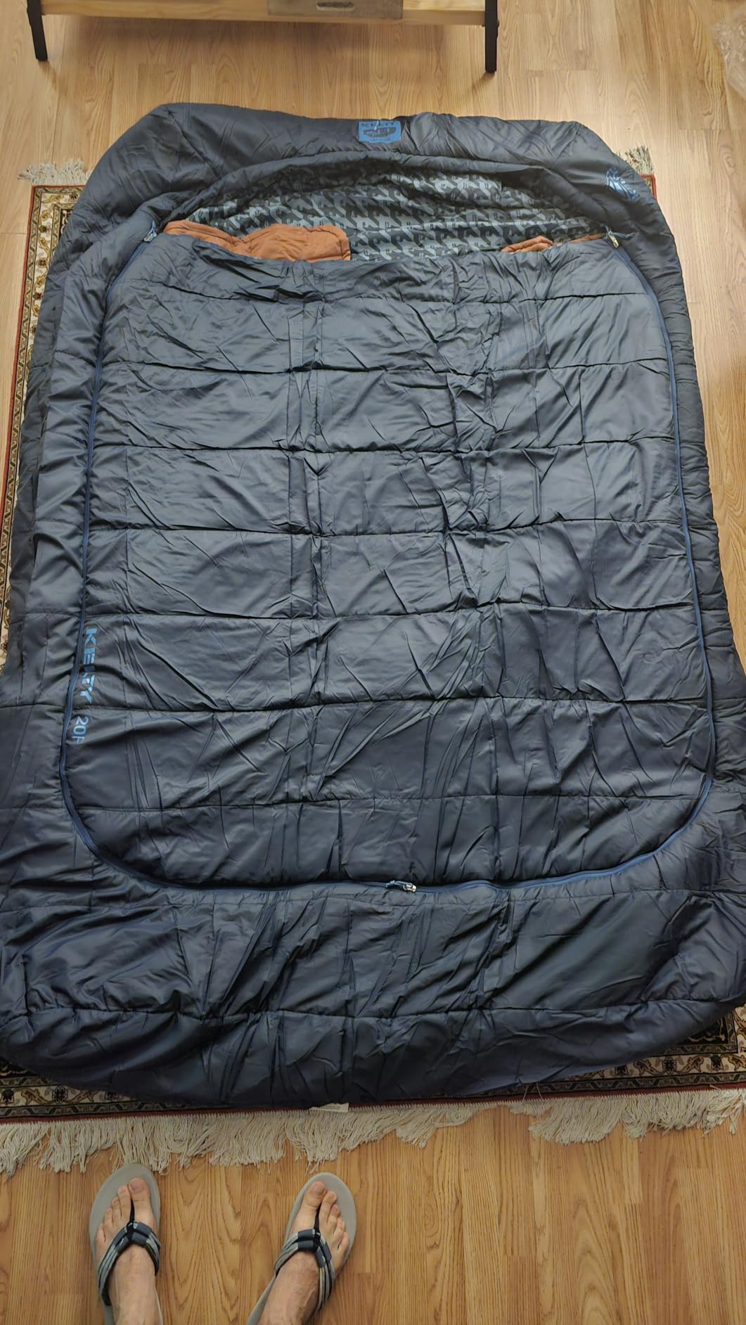 Kelty Tru.Comfort Doublewide 20 Degree Sleeping Bag, Two Person Synthetic Camping Sleeping Bag for Couples and Family Camping customer photo 2