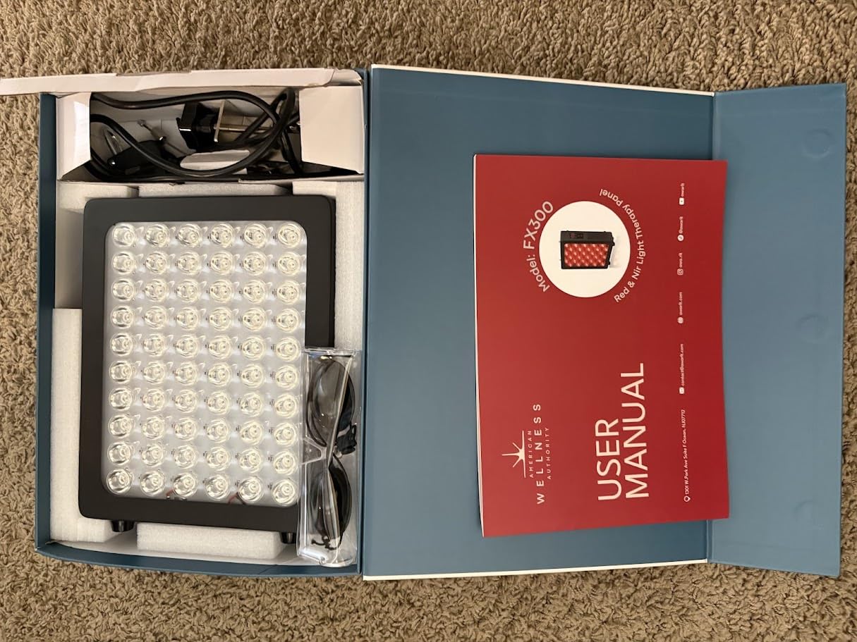 FSA Red Light Therapy for Body & Face - 660nm & 850nm Infrared Red Light Therapy Panel for Skin, Muscles & Recovery - Full-Body LED Light Therapy Device with Stand HSA customer photo 1