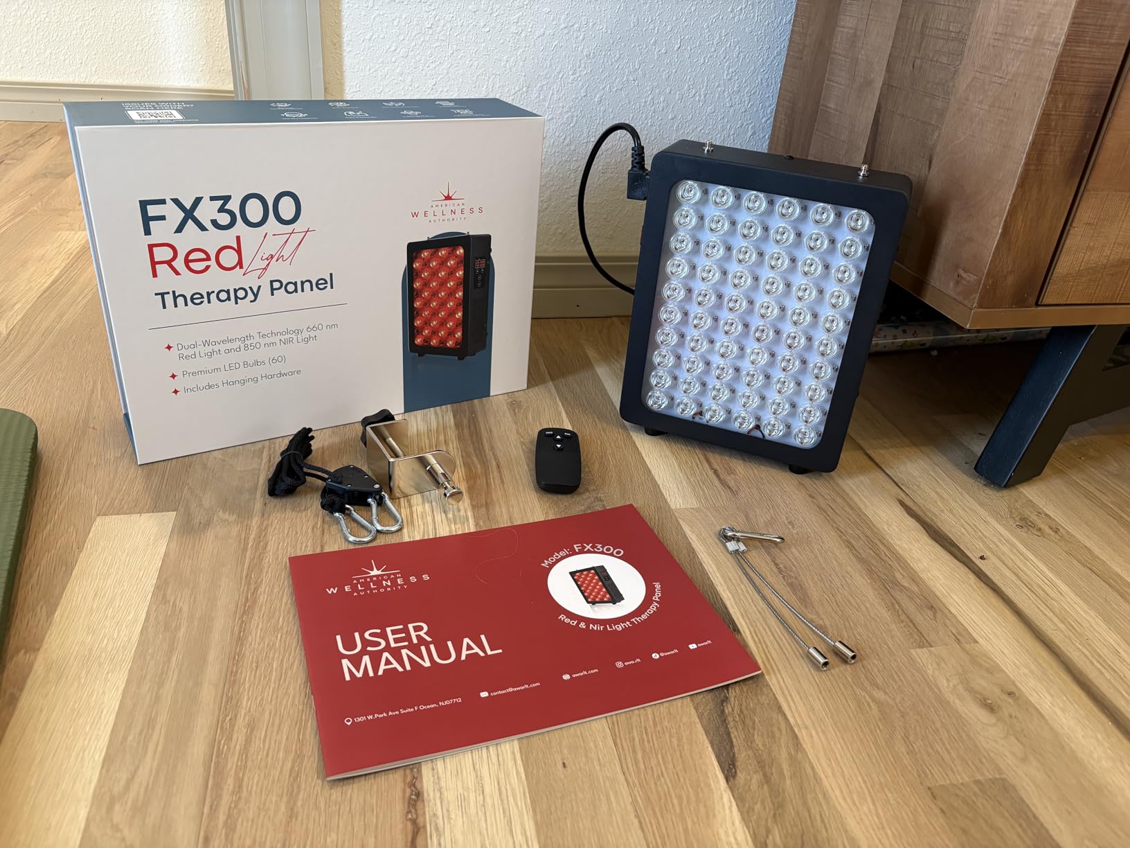 FSA Red Light Therapy for Body & Face - 660nm & 850nm Infrared Red Light Therapy Panel for Skin, Muscles & Recovery - Full-Body LED Light Therapy Device with Stand HSA customer photo 2