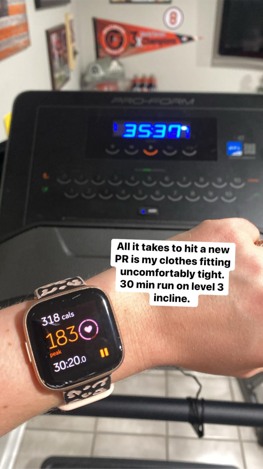ProForm Carbon Treadmills: Treadmills for Walking and Running with Built-in Fan and SpaceSaver Design customer photo 2