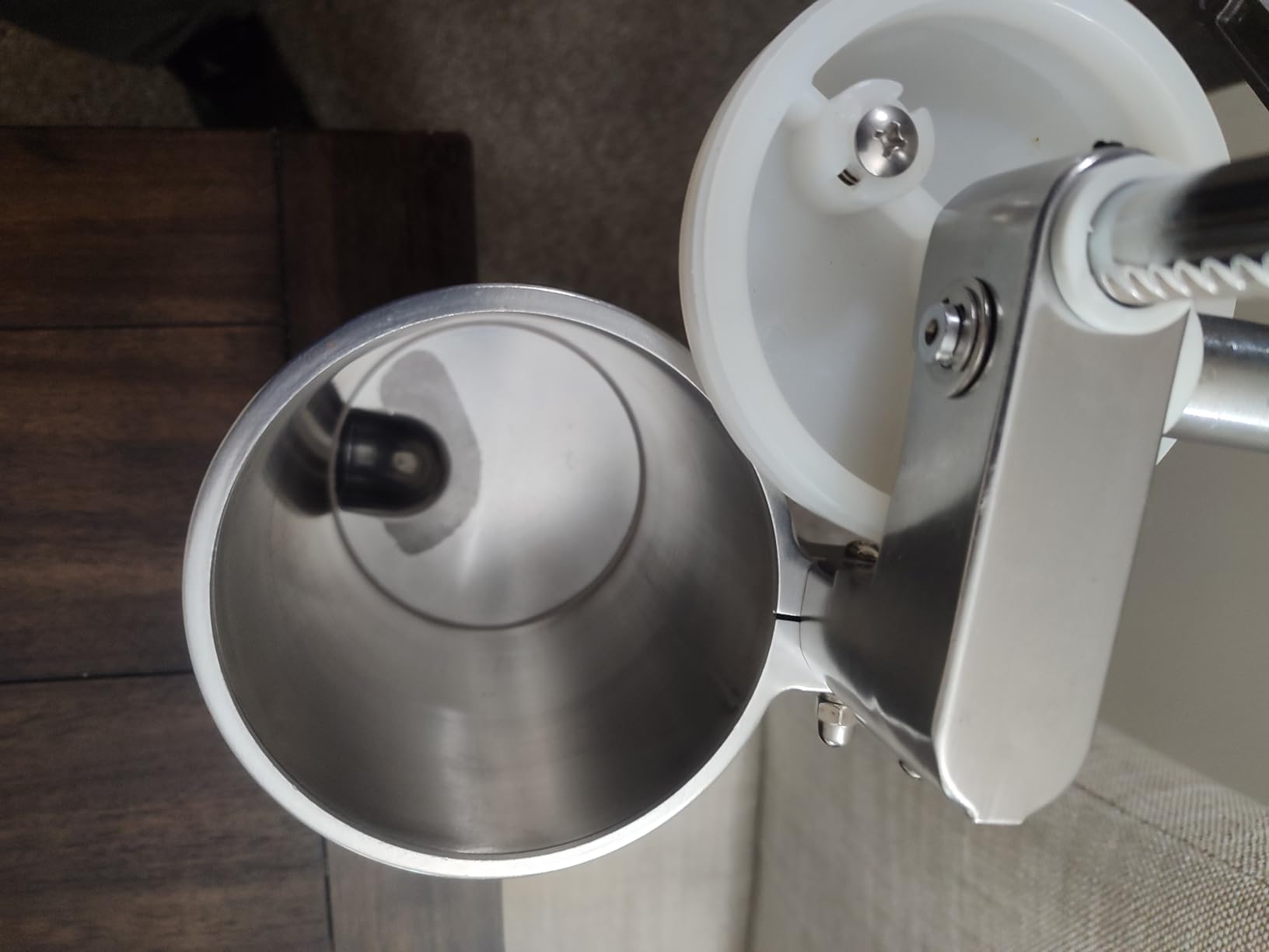 VEVOR Sausage Stuffer, 2.5LBS/1.5L Capacity, 304 Stainless Steel Vertical Sausage Stuffer, Sausage Filling Machine with 3 Stuffing Tubes customer photo 1