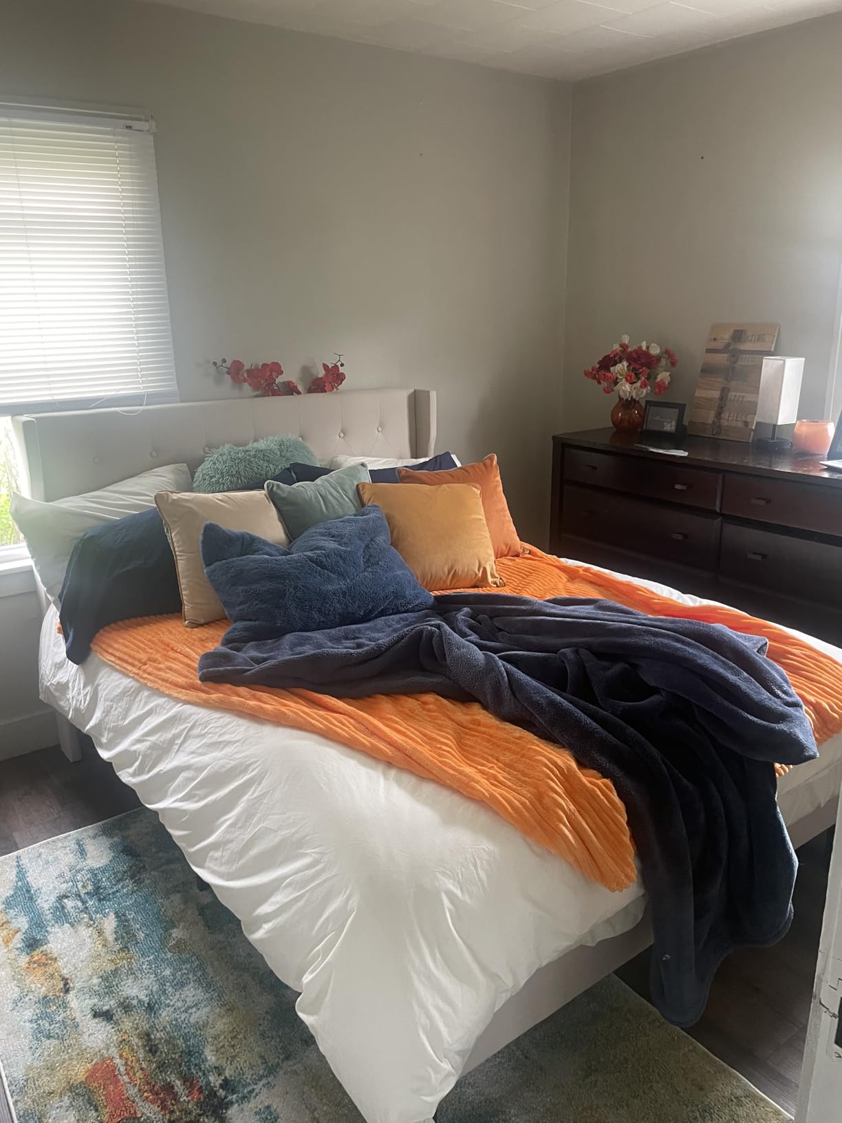Brooklinen Luxury Percale Sheet Set - 4 Piece 100% Cotton Bed Sheets - 1 Fitted & 1 Flat Sheet, 2 Pillowcases - Cotton Percale Sheets for Hot Sleepers (Queen Size, White) customer photo 1
