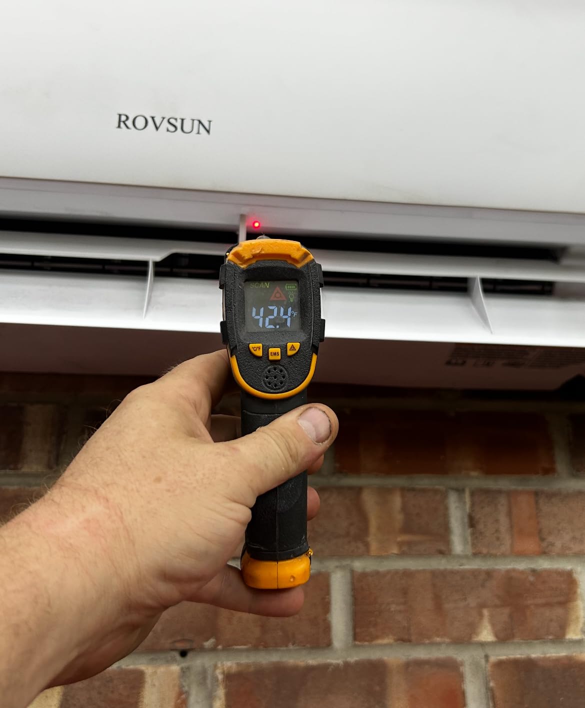 ROVSUN 18000 BTU Wifi Enabled Mini Split Air Conditioner & Heater with Inverter, 20 SEER2 Energy Saving 230V Ductless Split AC Unit with Pre-Charged Condenser, Heat Pump & Installation Kit customer photo 1