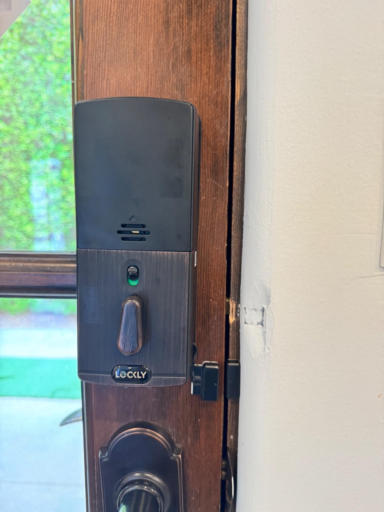 Lockly Secure Pro Smart Deadbolt Lock - Fingerprint Keyless Entry, PIN Genie Patented Keypad, up to 99 Fingerprints, up to 33 Access Codes, Wi-Fi Hub Included, ANSI Grade 1, Alexa & Google Compatible customer photo 2