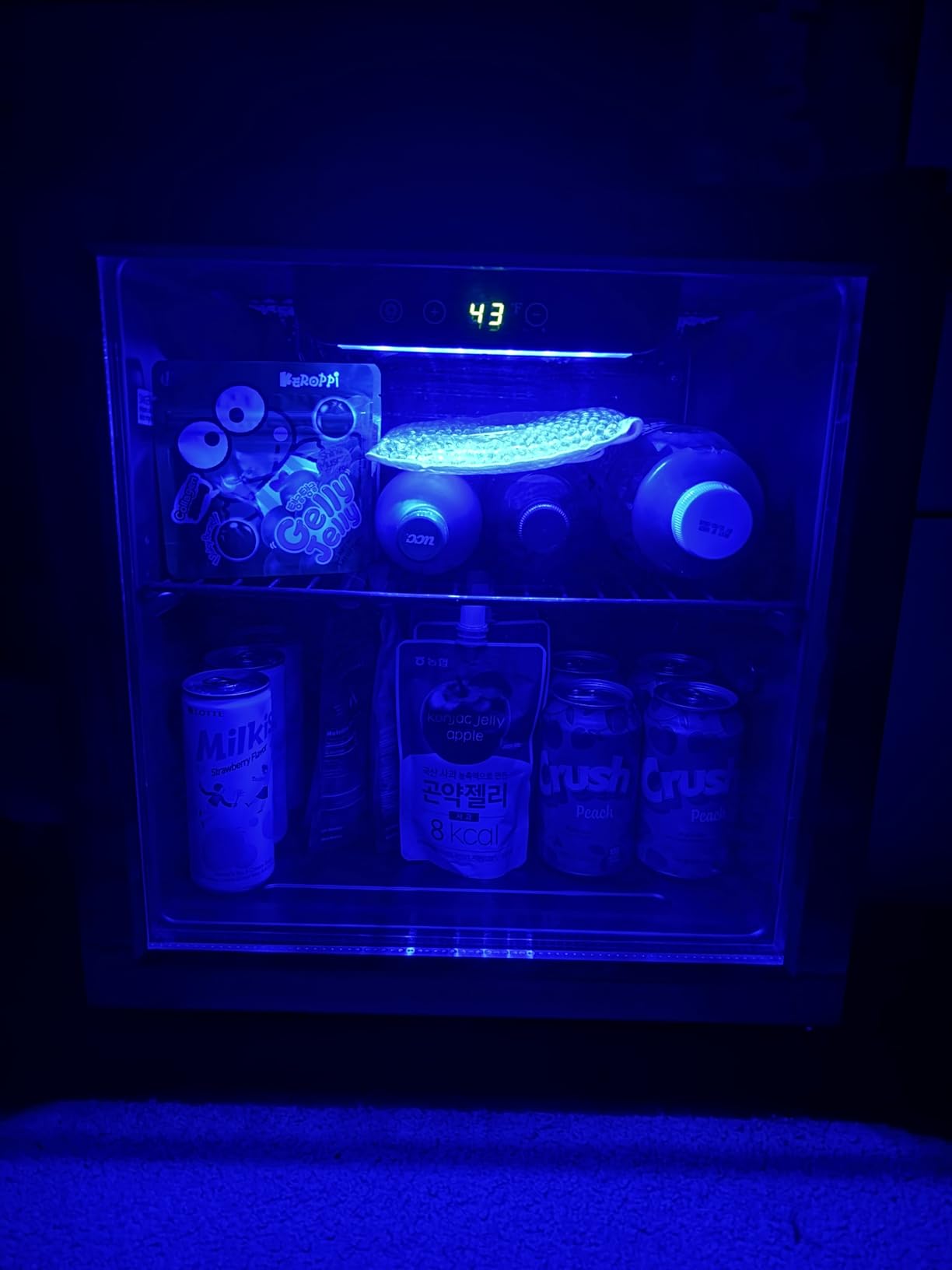 Antarctic Star Beverage Refrigerator Cooler 68 Can, Mini Fridge with Glass Door for Beer Drinks Wine, Freestanding Small Fridge with Electronic Temperature Control for Home and Bar, 1.7 cu.ft customer photo 2