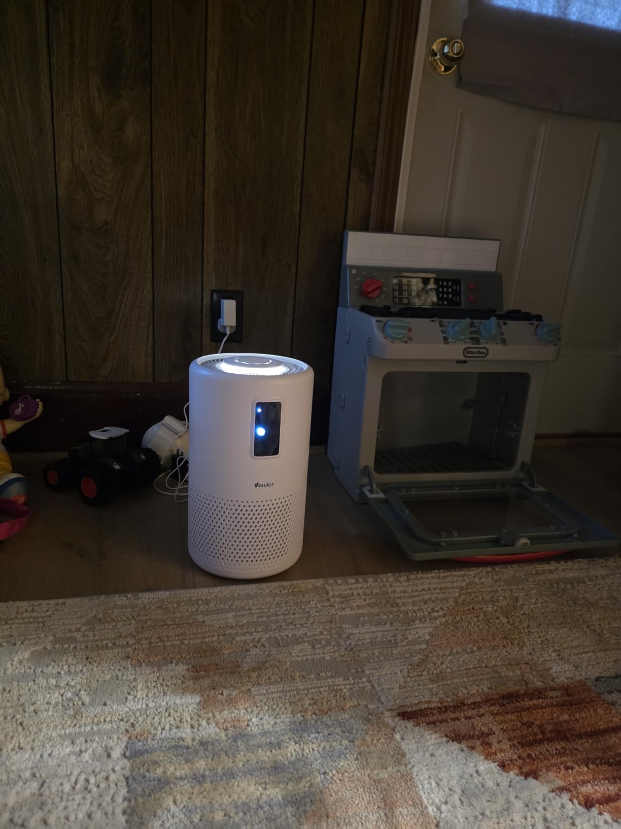 Air Purifiers for Home Large Room up to 1600ft², VEWIOR H13 True HEPA Air Purifier for Bedroom with night light, Fragrance Sponge, Sleep Mode, Timer, Lock, Pesticide customer photo 1