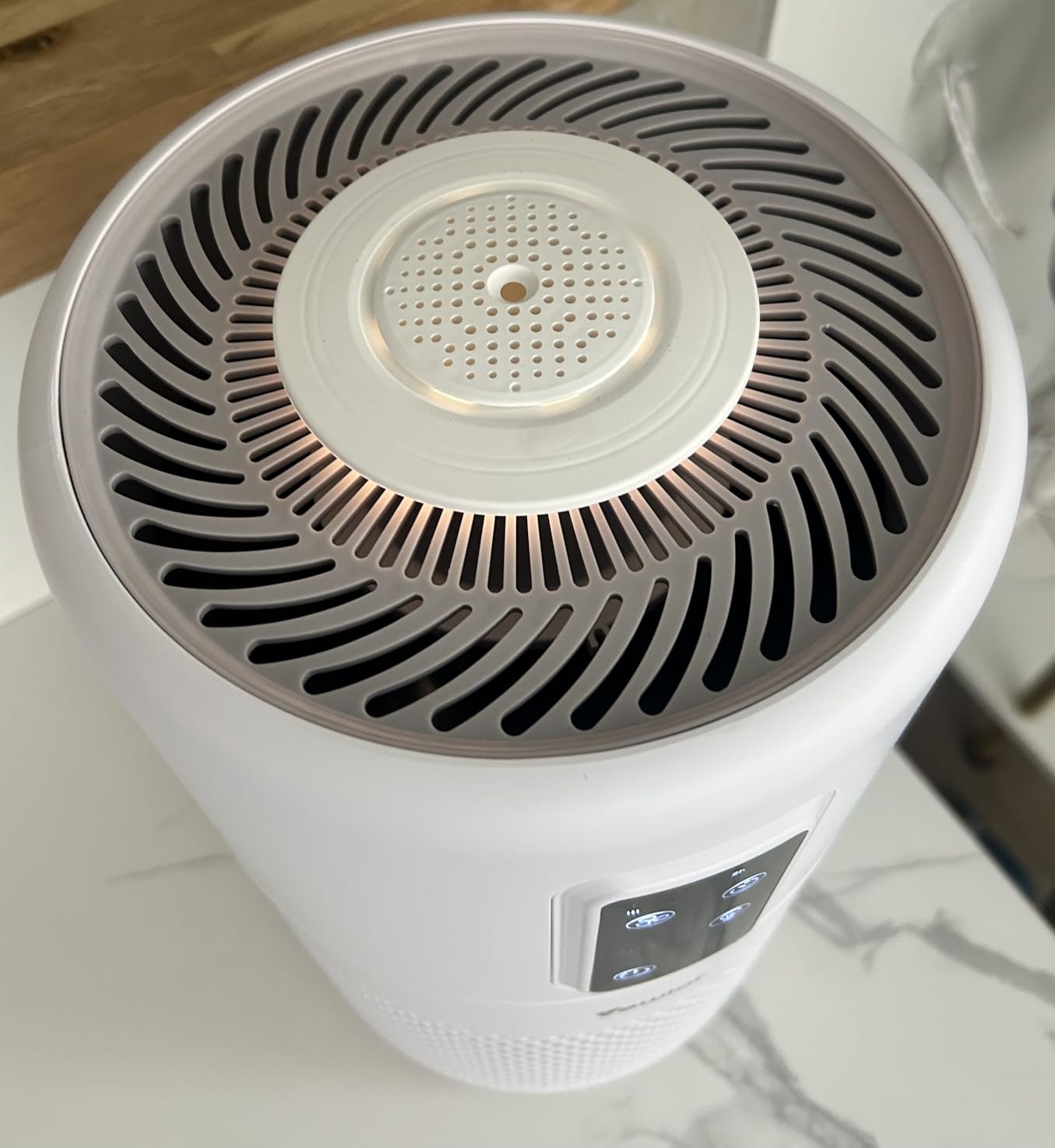 Air Purifiers for Home Large Room up to 1600ft², VEWIOR H13 True HEPA Air Purifier for Bedroom with night light, Fragrance Sponge, Sleep Mode, Timer, Lock, Pesticide customer photo 2