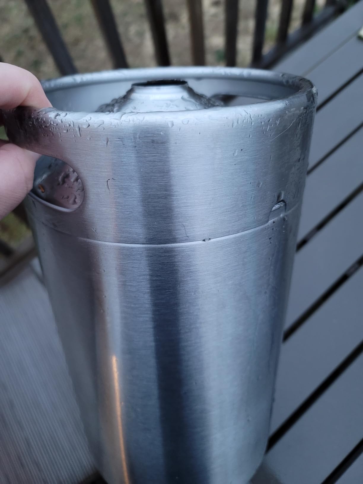 270OZ Mini Keg Growler, Pressurized Home Dispenser System with Adjustable Faucet customer photo 2