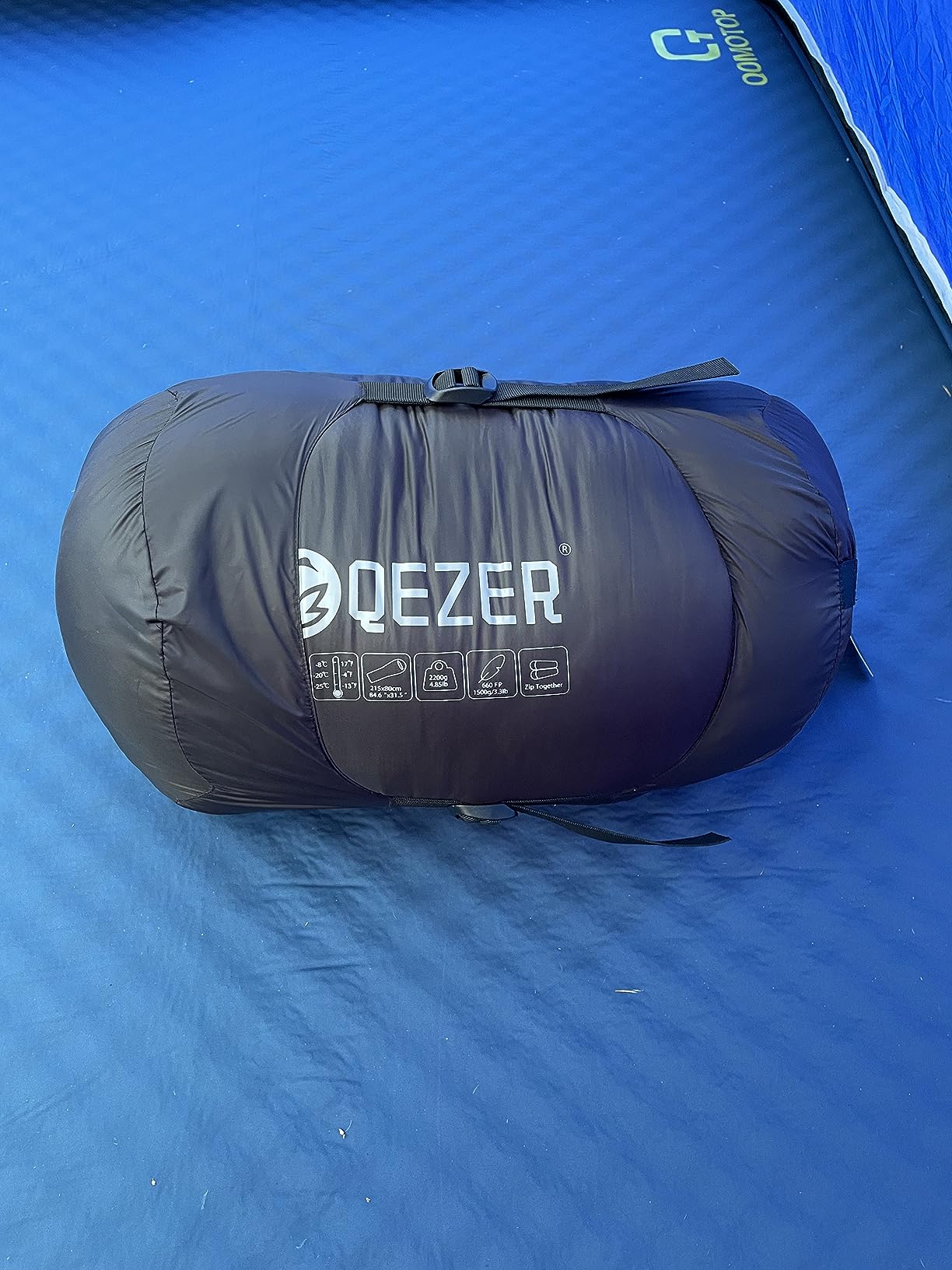 0 Degree Sleeping Bag for Adults, 650 Fill Power Down Sleeping Bag for Cold Weather -20F/-8F/0F/10F Large Lightweight customer photo 2