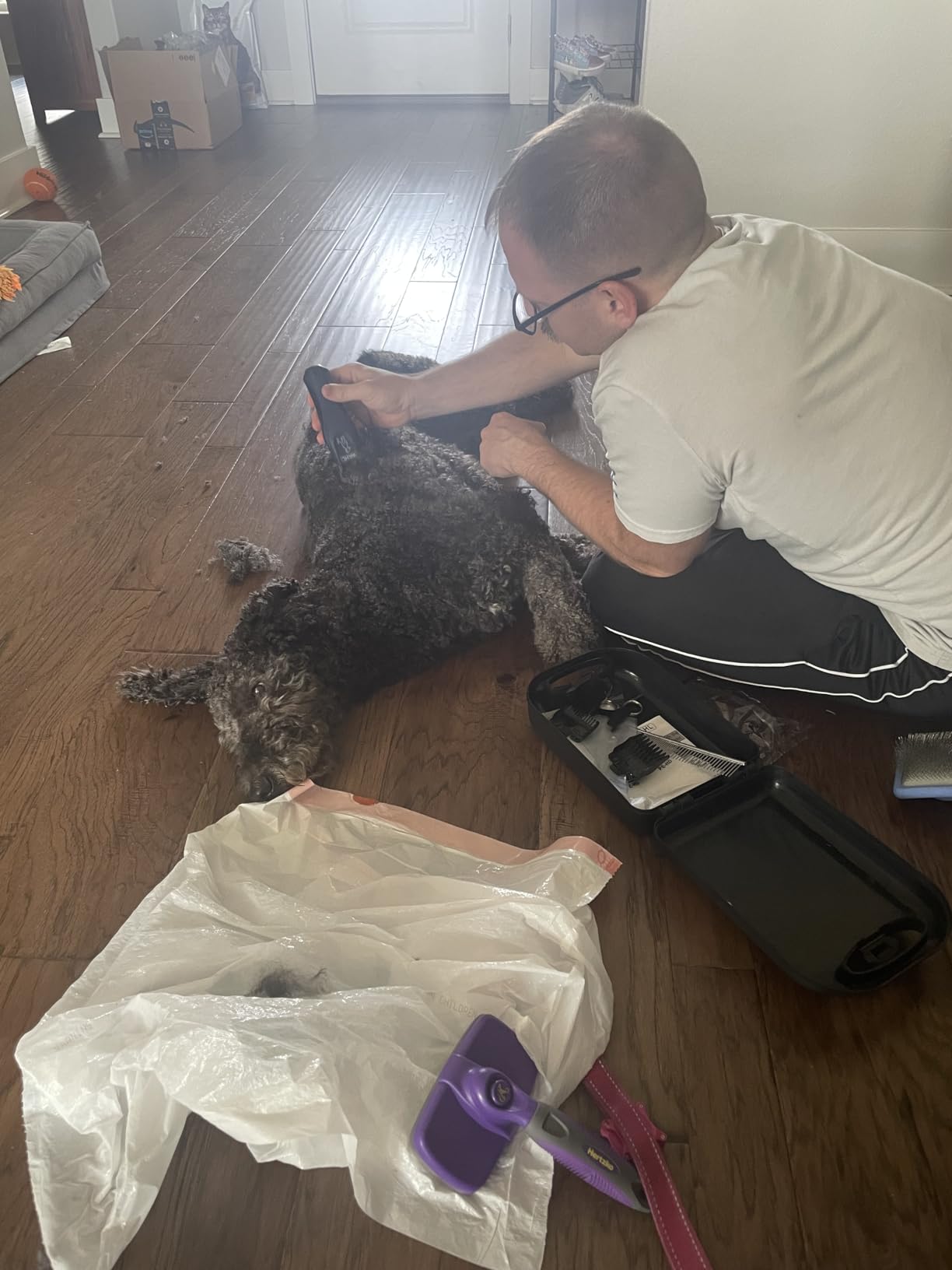 Wahl Power Pro Lithium Ion Rechargeable Cordless Dog Grooming Kit - Heavy Duty Cordless Electric Dog Clippers for Grooming The Thickest Coats - Model 3024675 customer photo 1
