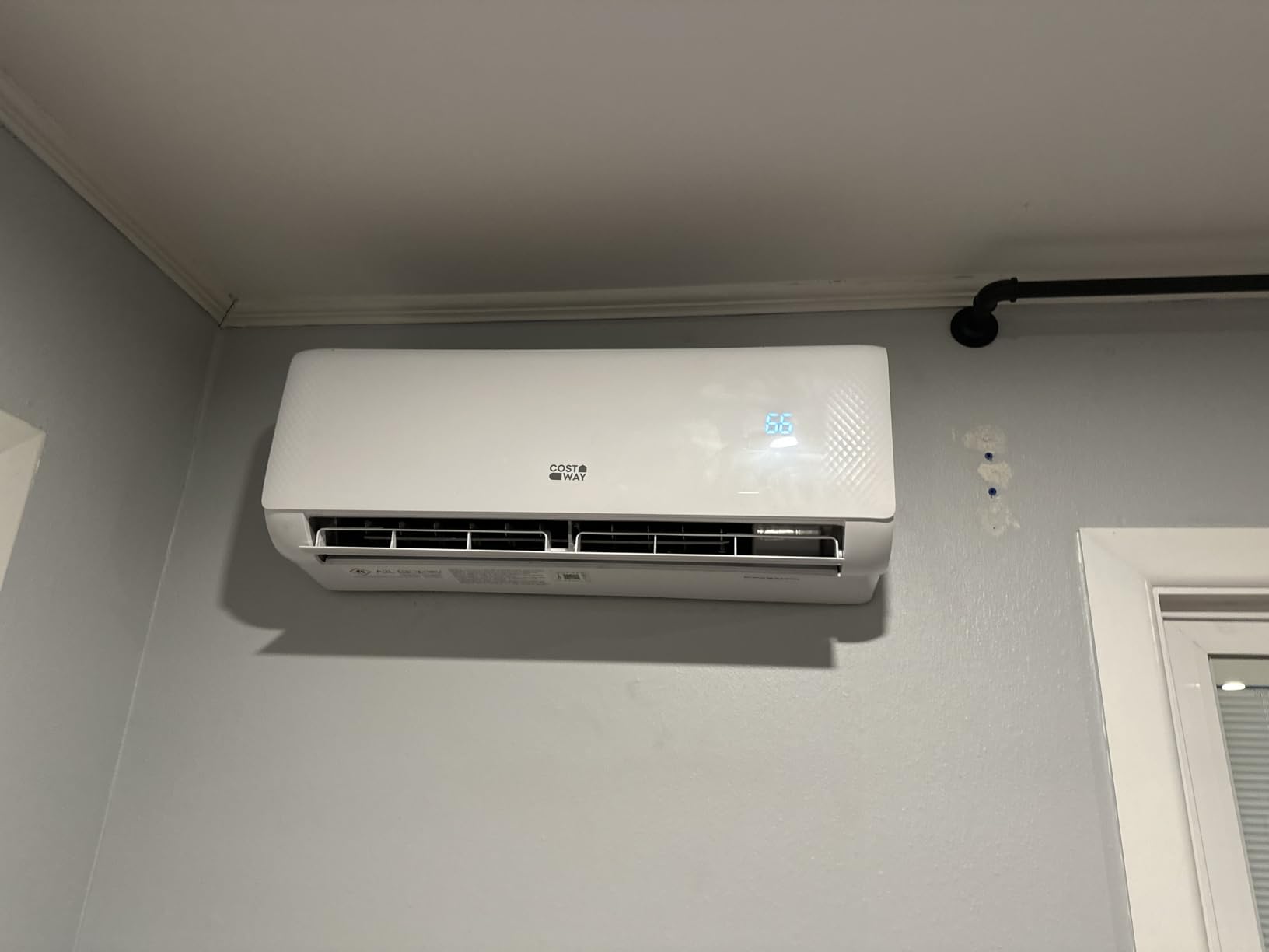 COSTWAY 24000 BTU Mini Split Air Conditioner, Energy Star, with Remote, Compatible with Alexa, Googlehome, Heat Pump, 21 SEER2 Inverter, 24H Timer, for Rooms up to 1500 Sq.Ft (Airtural Series) customer photo 1