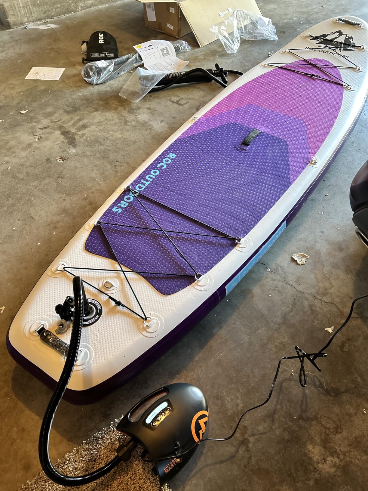 Roc Inflatable Stand Up Paddle Board 10' 6