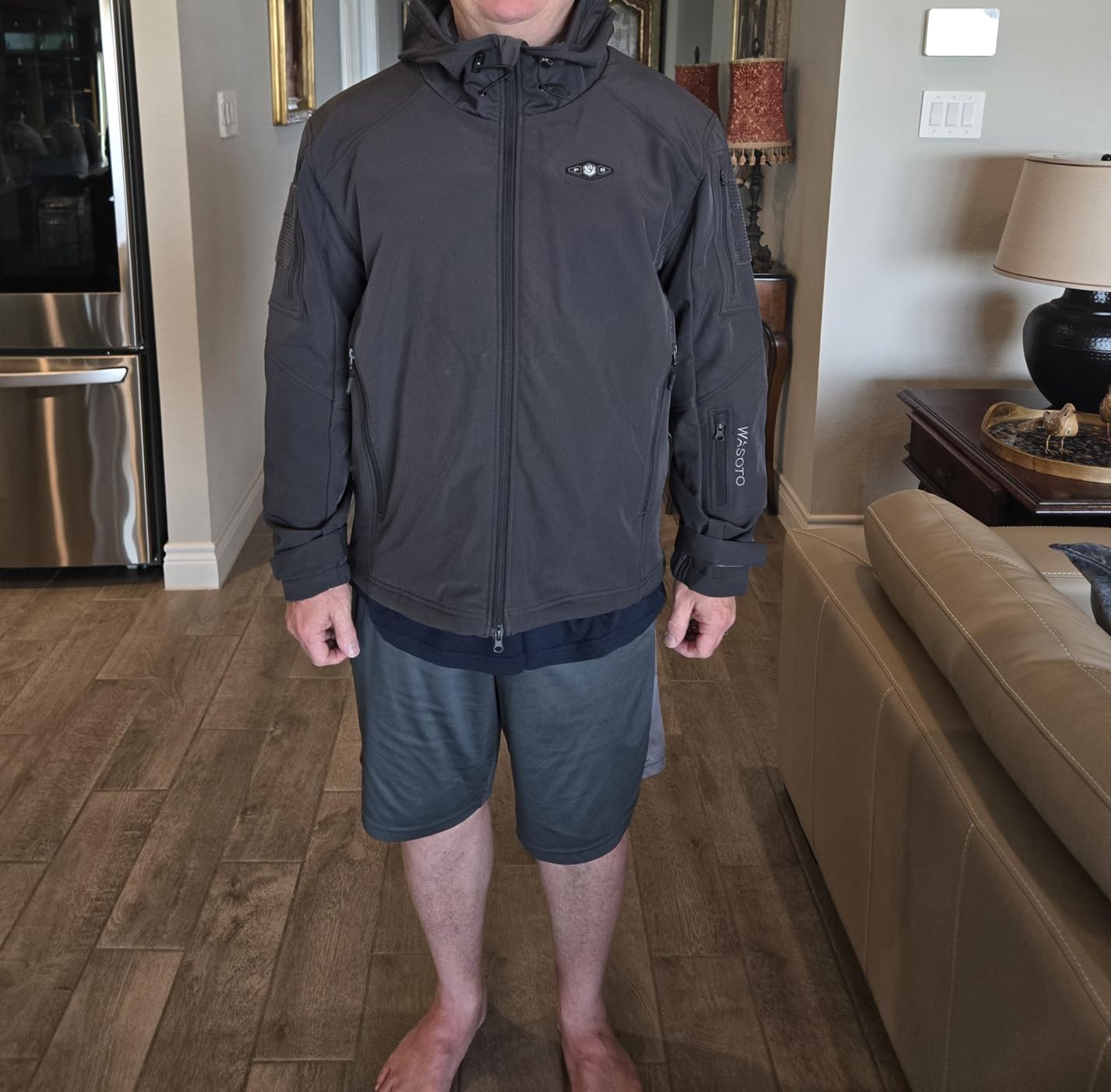 Heated Jackets for Men with 18400mAh Battery Pack Included Windproof Waterproof for Snowboarding customer photo 1