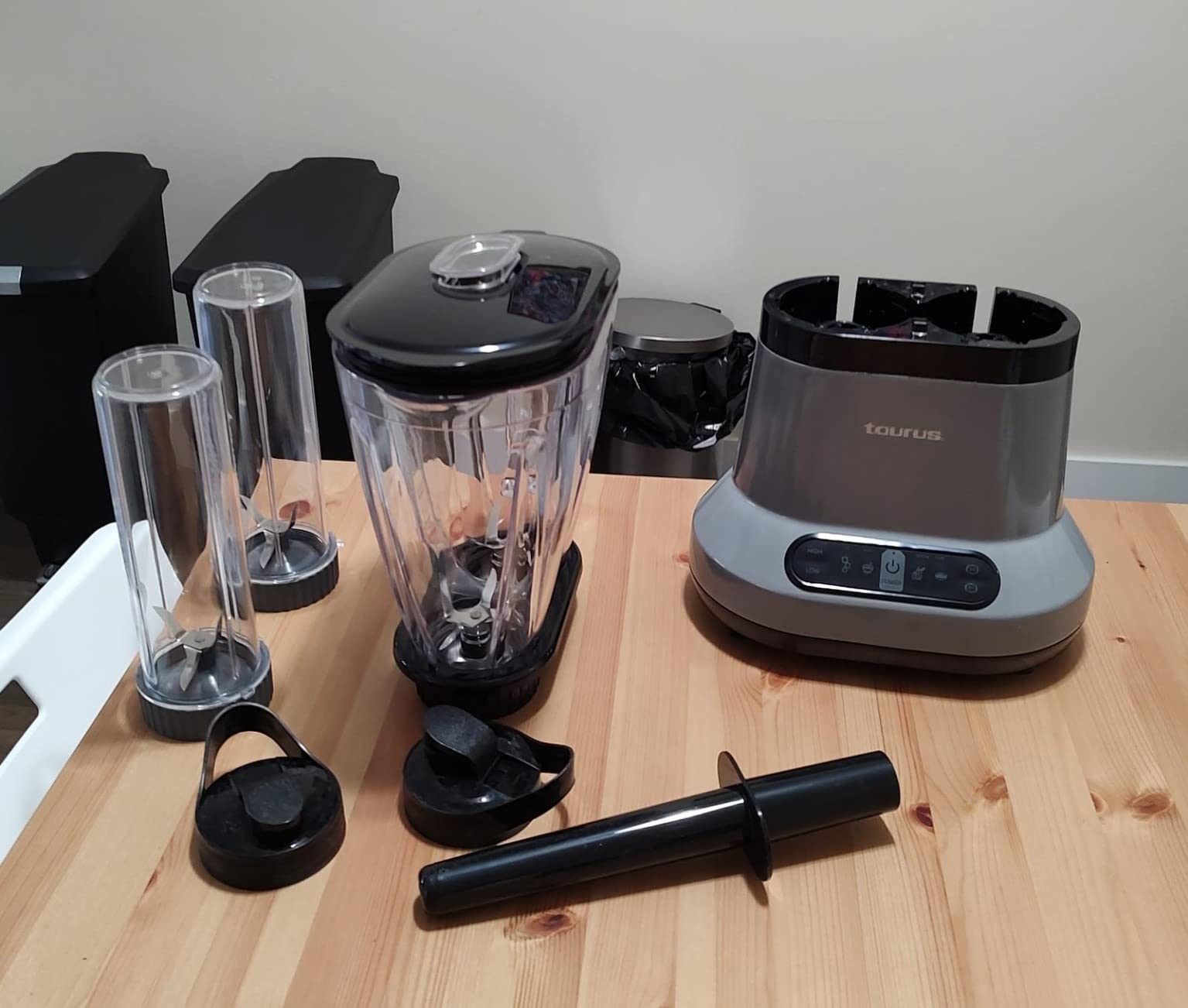 High-Performance Countertop Blender - 1500W Professional Power, 8 Presets, 64oz Tritan Jar, Self-Cleaning, Smoothie & Hot Soup Maker for Home & Kitchen, Blaze by Taurus customer photo 2