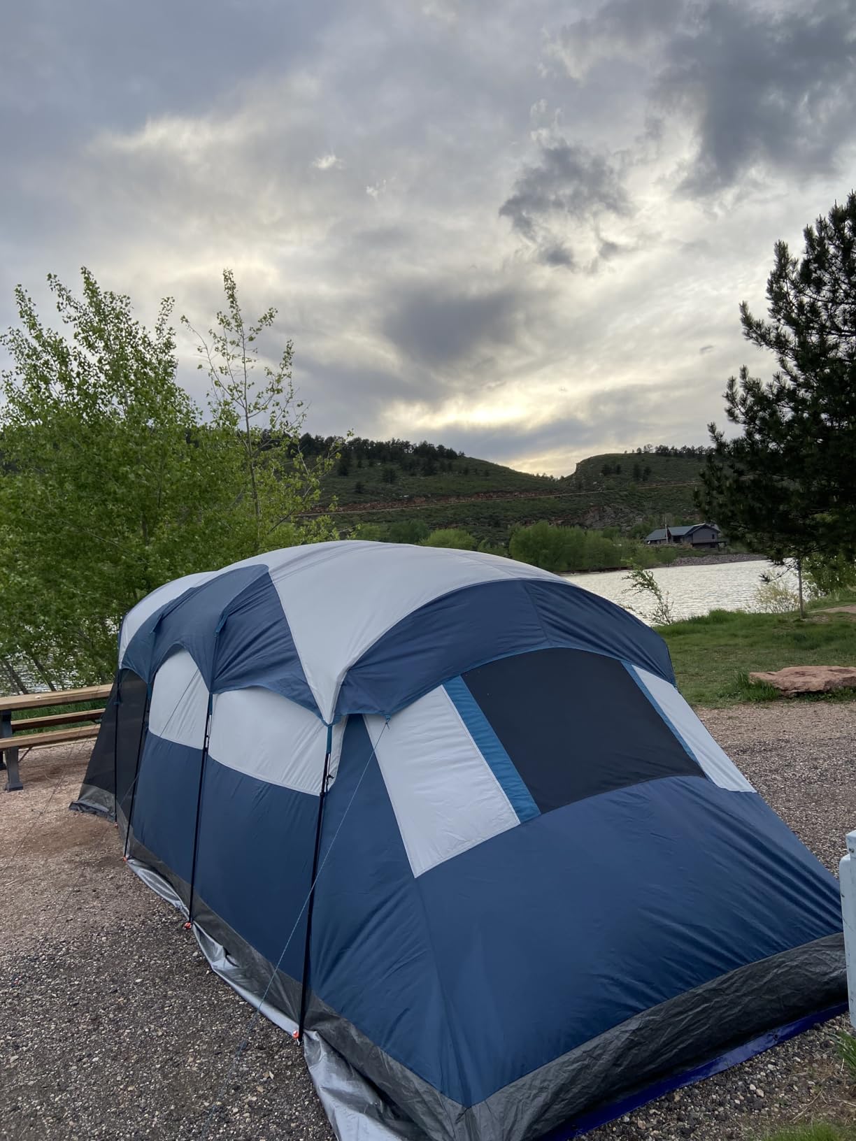 PORTAL 6/8/10 Person Family Camping Tent with Screen Room, Water Resistant Big Tunnel Tents with Rainfly, Large Family Tent for Camping, Outdoor, Patio customer photo 1