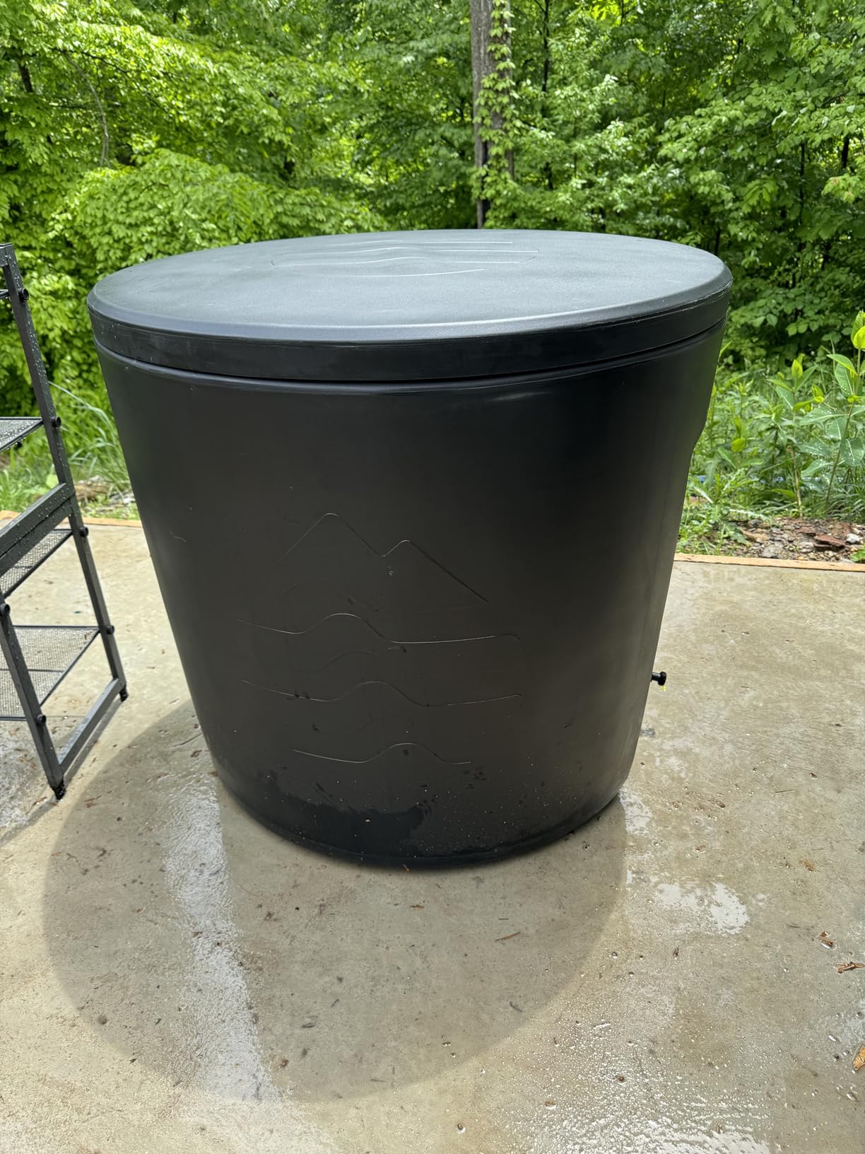 Ice Barrel Bathtub (300 Model) - Cold Plunge Tub Insulated Freestanding Cold Therapy Training Cold Tub for Athletes with Built in Chiller Ports customer photo 1