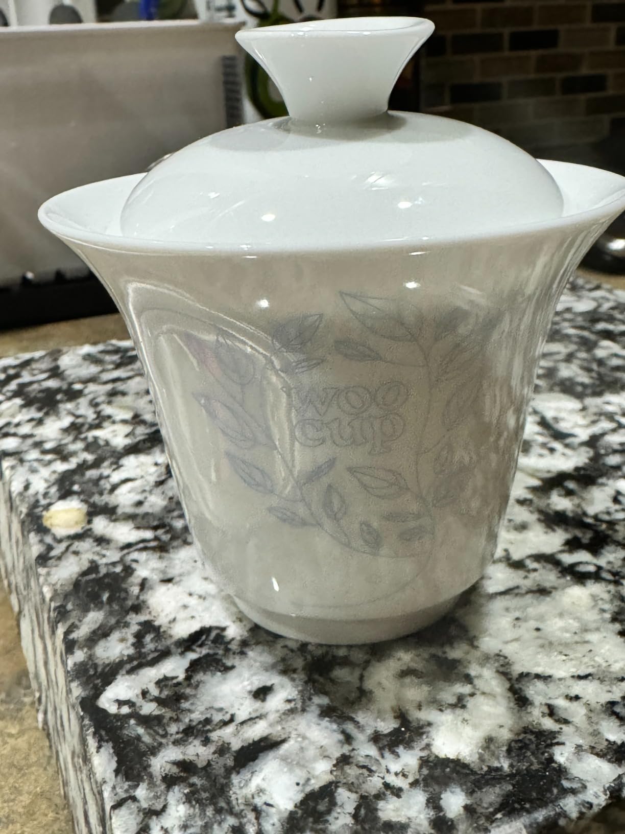 Gongfu Tea Set in Sky Blue - Porcelain Gaiwan Brewing Set, Chinese Gongfu Tea Set customer photo 2