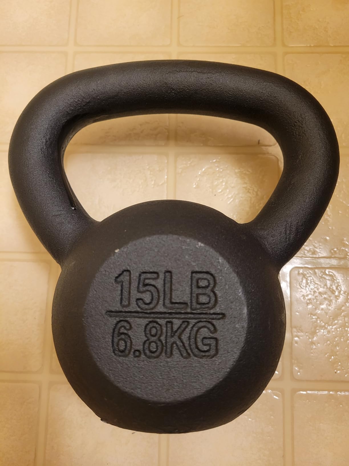 Yes4All Cast Iron Kettlebell, Strength Training Kettlebells 5-80 Lb for Full Body Workout, Push up, Strength Training - Single & Kettlebell Set of 2 for Men customer photo 1