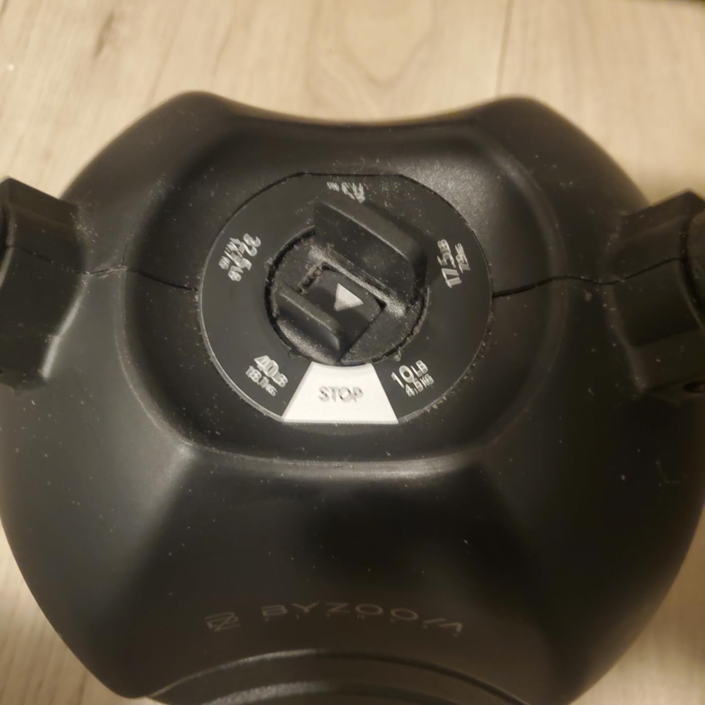 BYZOOM FITNESS Pure Series Adjustable Kettlebell 30/40/50LB - 5-IN-1 Weight Change, Patented Quick-Change Mechanism, Ergonomic Curved Handle for Home Gym customer photo 2