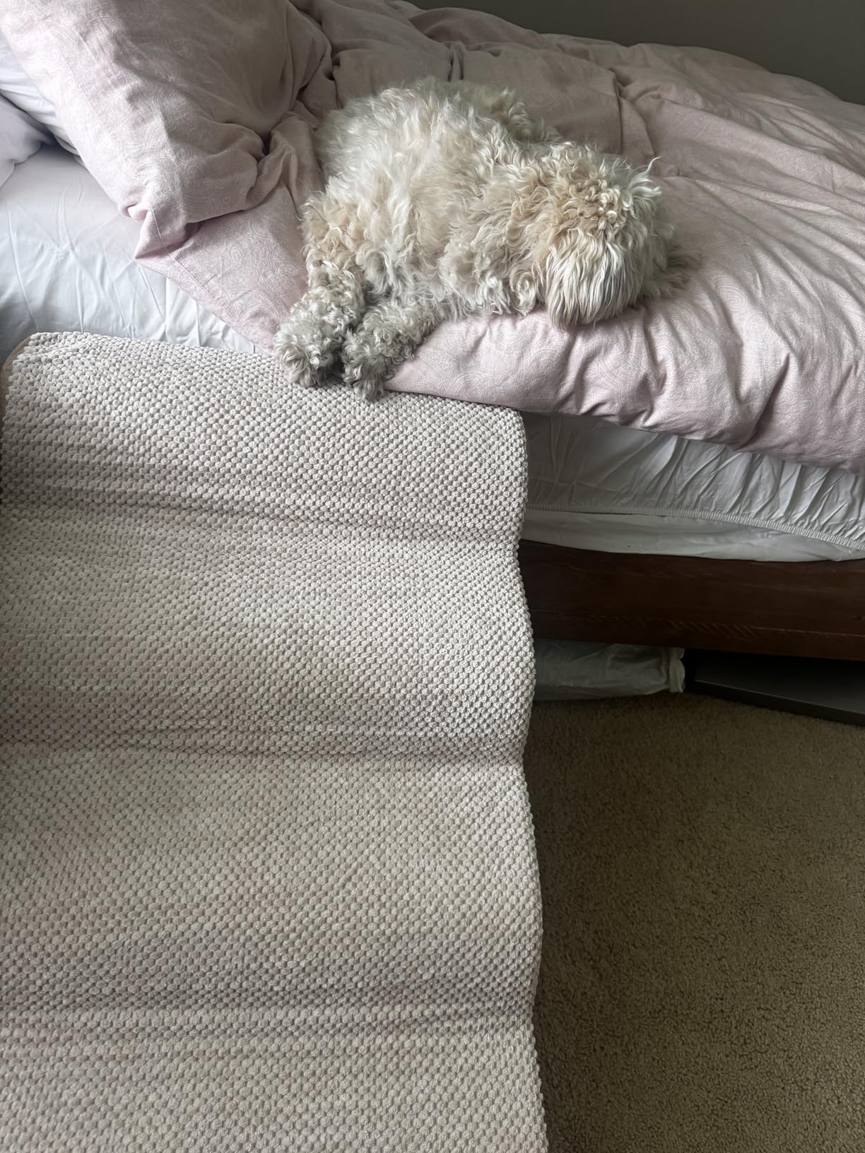 COZY KISS Dog Stairs for Small Dogs 15.7