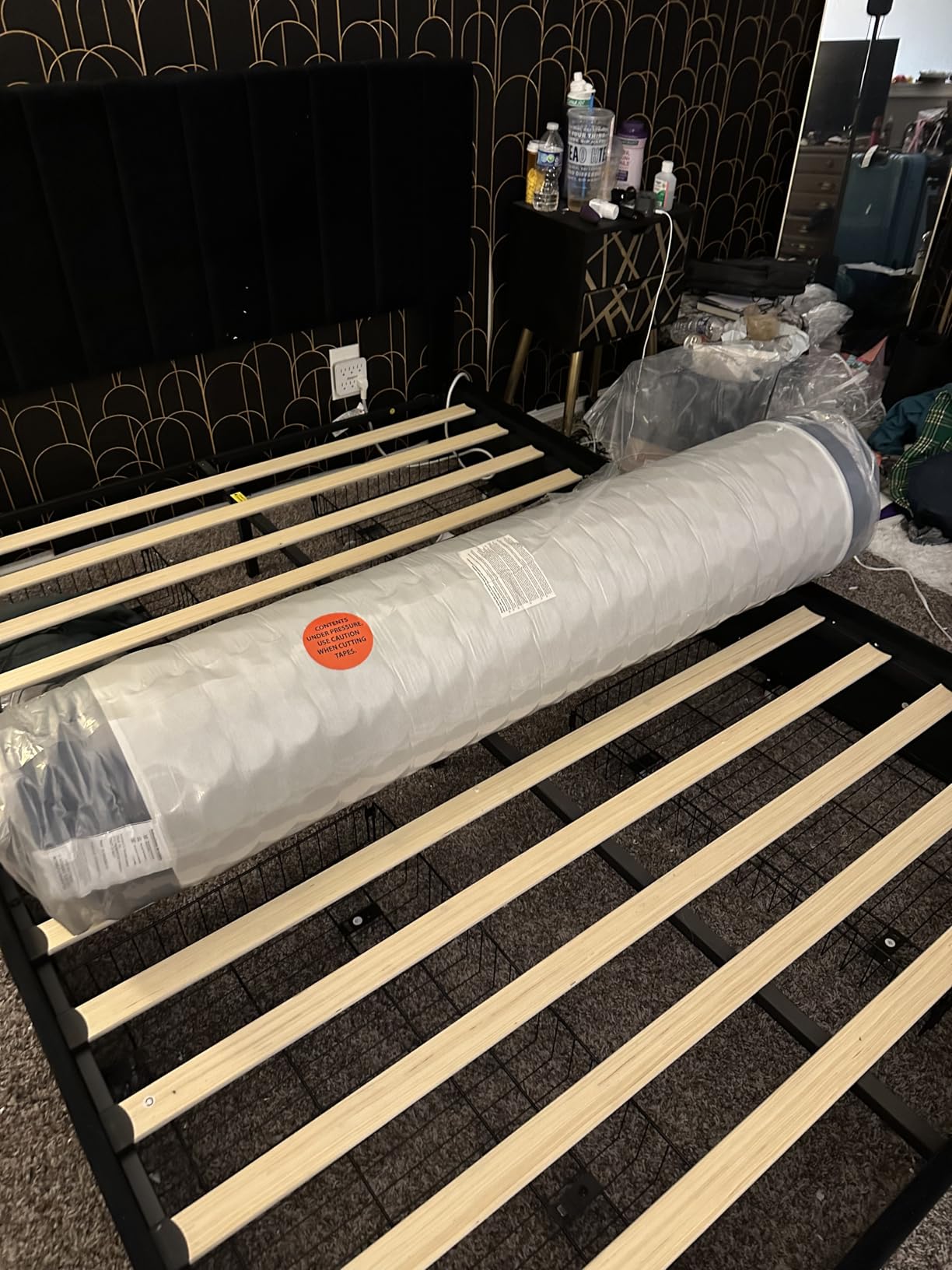 Zinus 10 Inch Queen Cooling Essential Memory Foam Mattress, Fiberglass Free, Medium Feel, Breathable Cooling Layers, Certified Safe Materials customer photo 1
