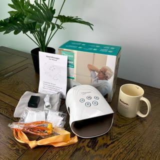 cotsoco Fathers Day Gift for Dad Upgraded Hand Massager - 3 Massage Sizes, Cordless Hand Massager with Heat & Compression for Arthritis and Carpal Tunnel, Relaxation at Home, Office, Outdoors customer photo 1