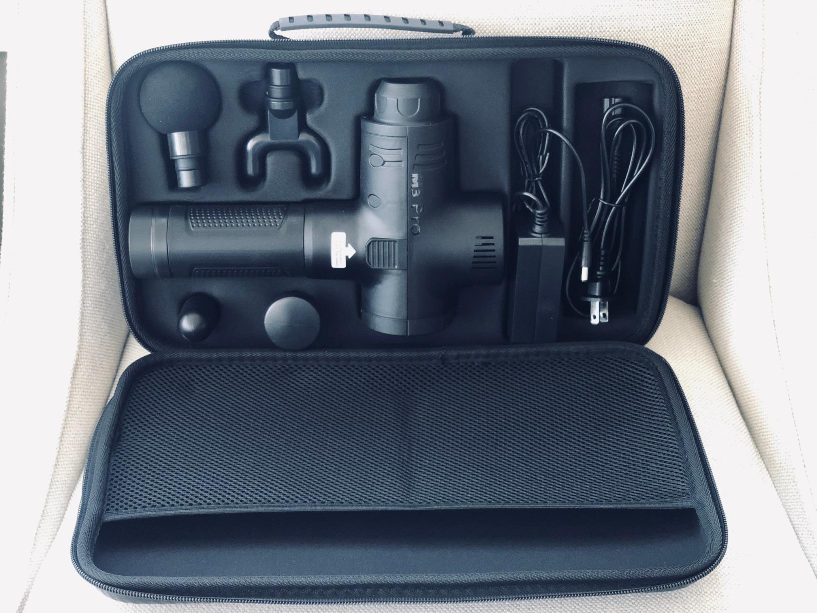 Opove M3 Pro 2 Massage Gun Deep Tissue Percussion Muscle Massager for Workout, Percussive Therapy Fascia Gun for Athletes Fast Recovery, 30 Days Long Battery Life, 70lbs Stall Force, Space Gray customer photo 1