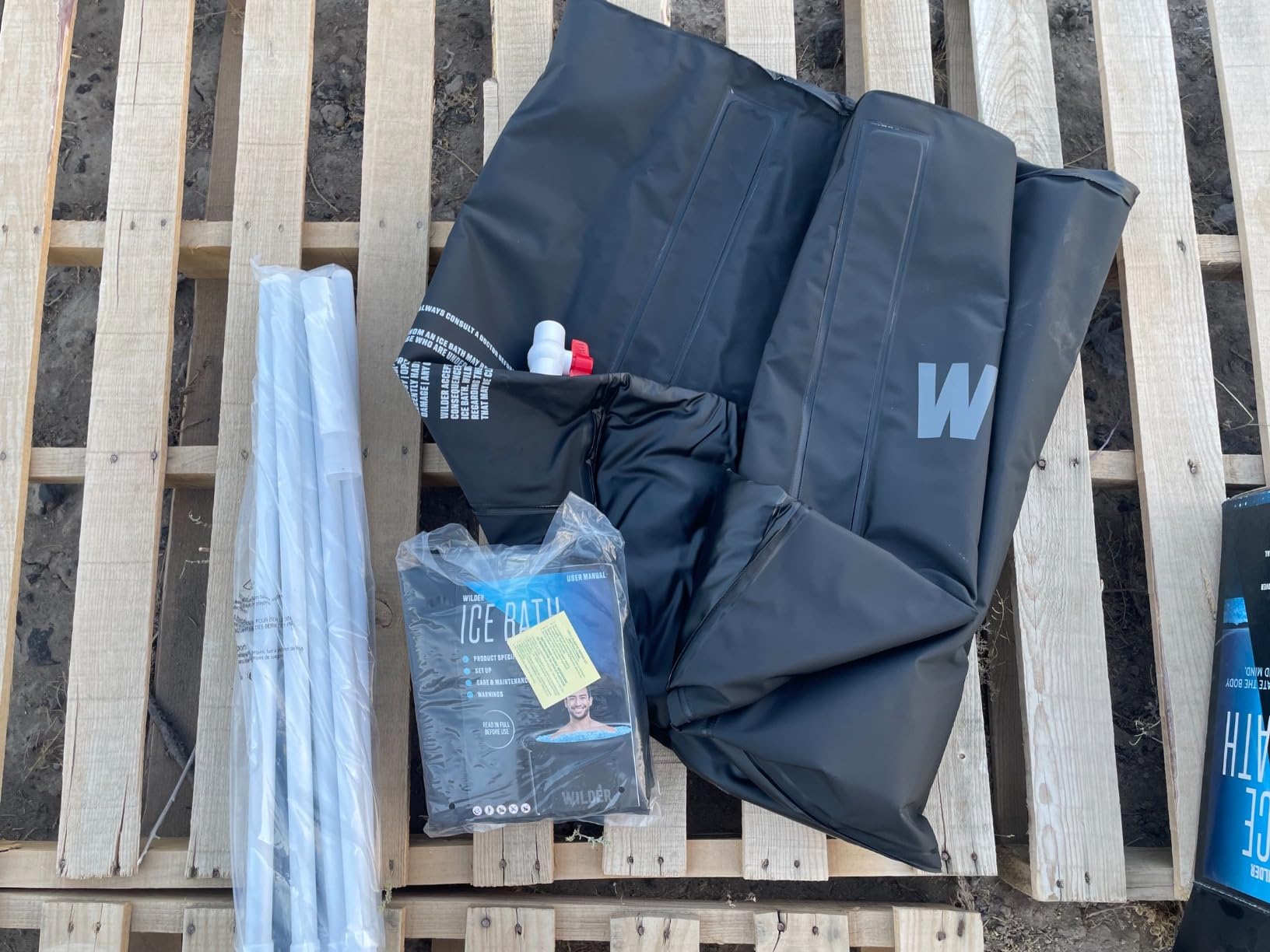 Wilder XL Ice Bath Cold Plunge - 86 Gallon Portable Ice Bath Tub for Recovery and Cold Water Therapy - Triple Insulated customer photo 2